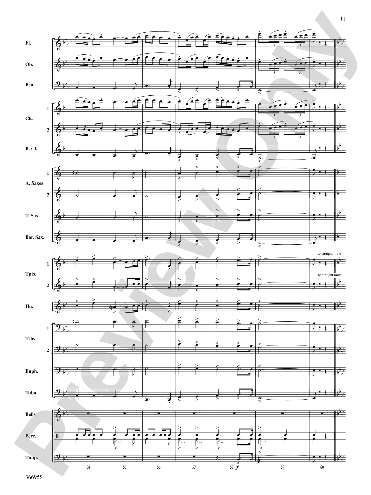 The Warriors: Concert Band Conductor Score & Parts