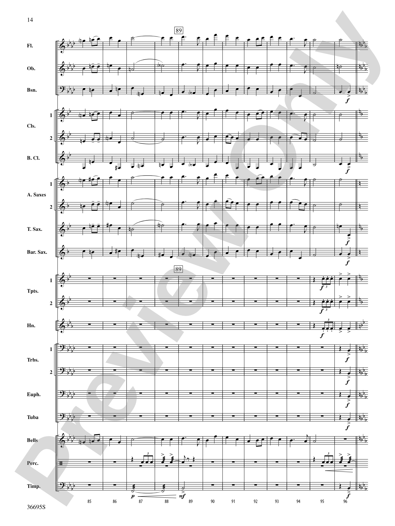 The Warriors: Concert Band Conductor Score & Parts