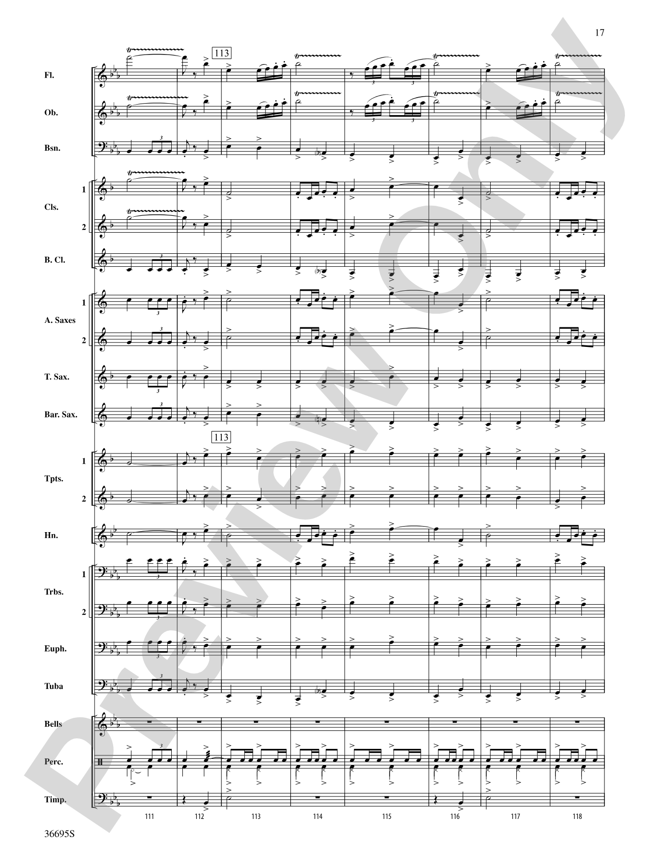 The Warriors: Concert Band Conductor Score & Parts
