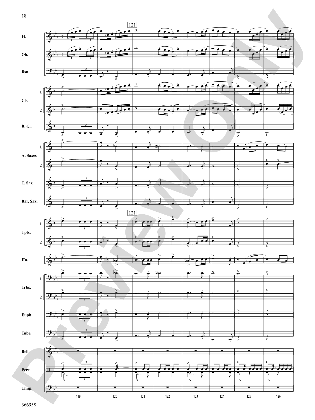 The Warriors: Concert Band Conductor Score & Parts
