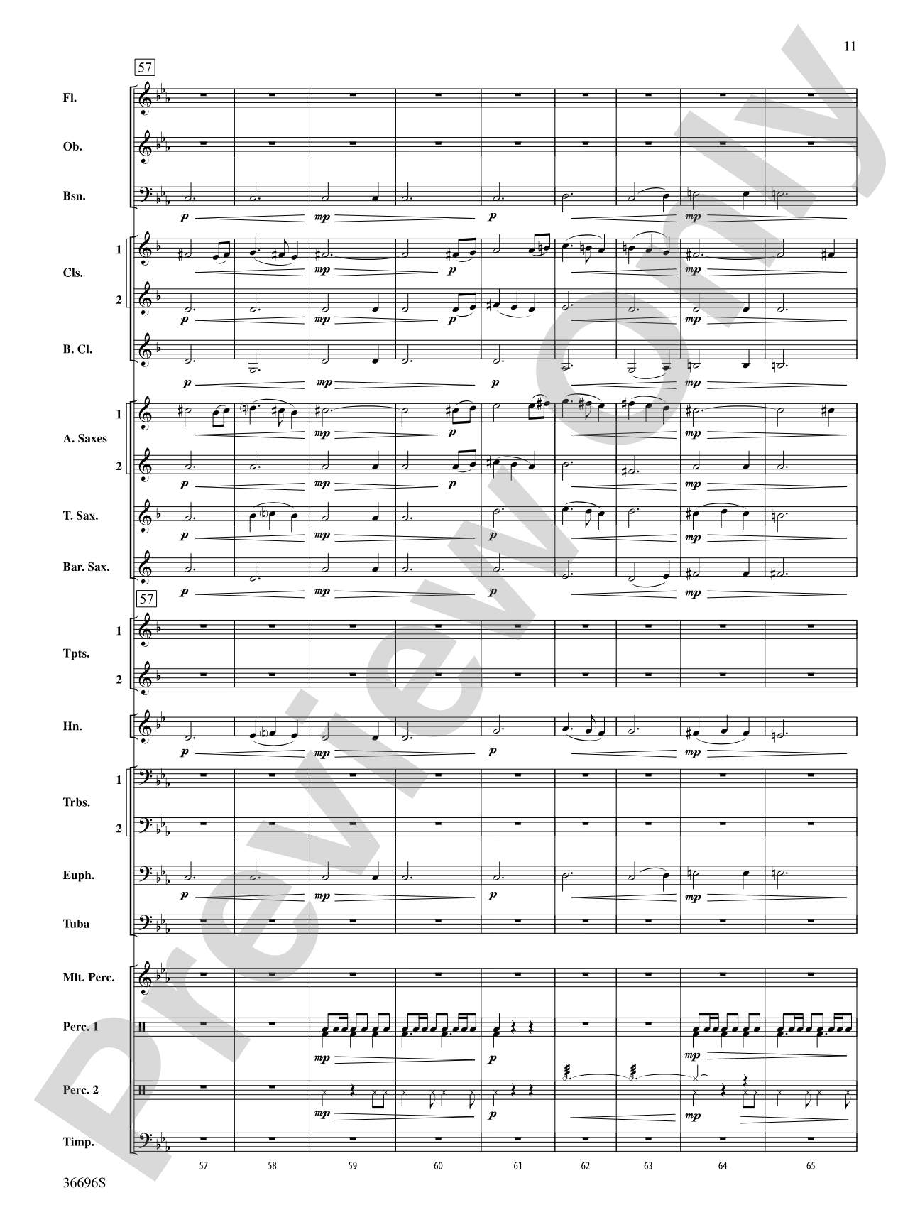 La Madre de los Gatos: Concert Band Conductor Score & Parts