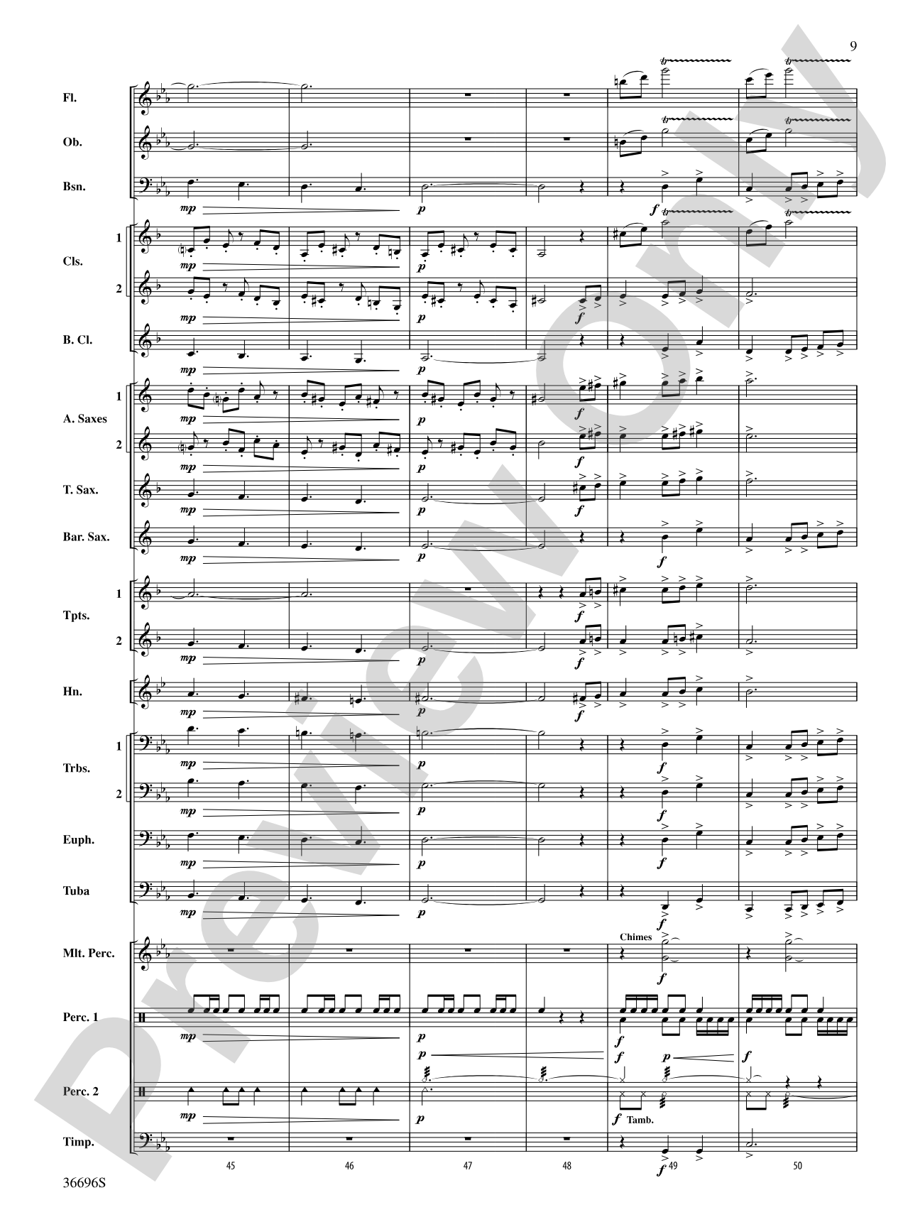 La Madre de los Gatos: Concert Band Conductor Score & Parts