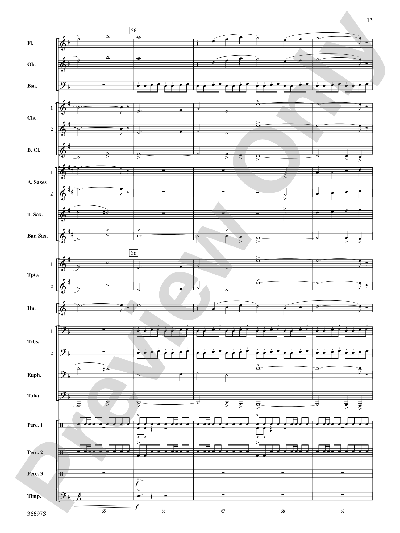 For Honor, For Country: Concert Band Conductor Score & Parts