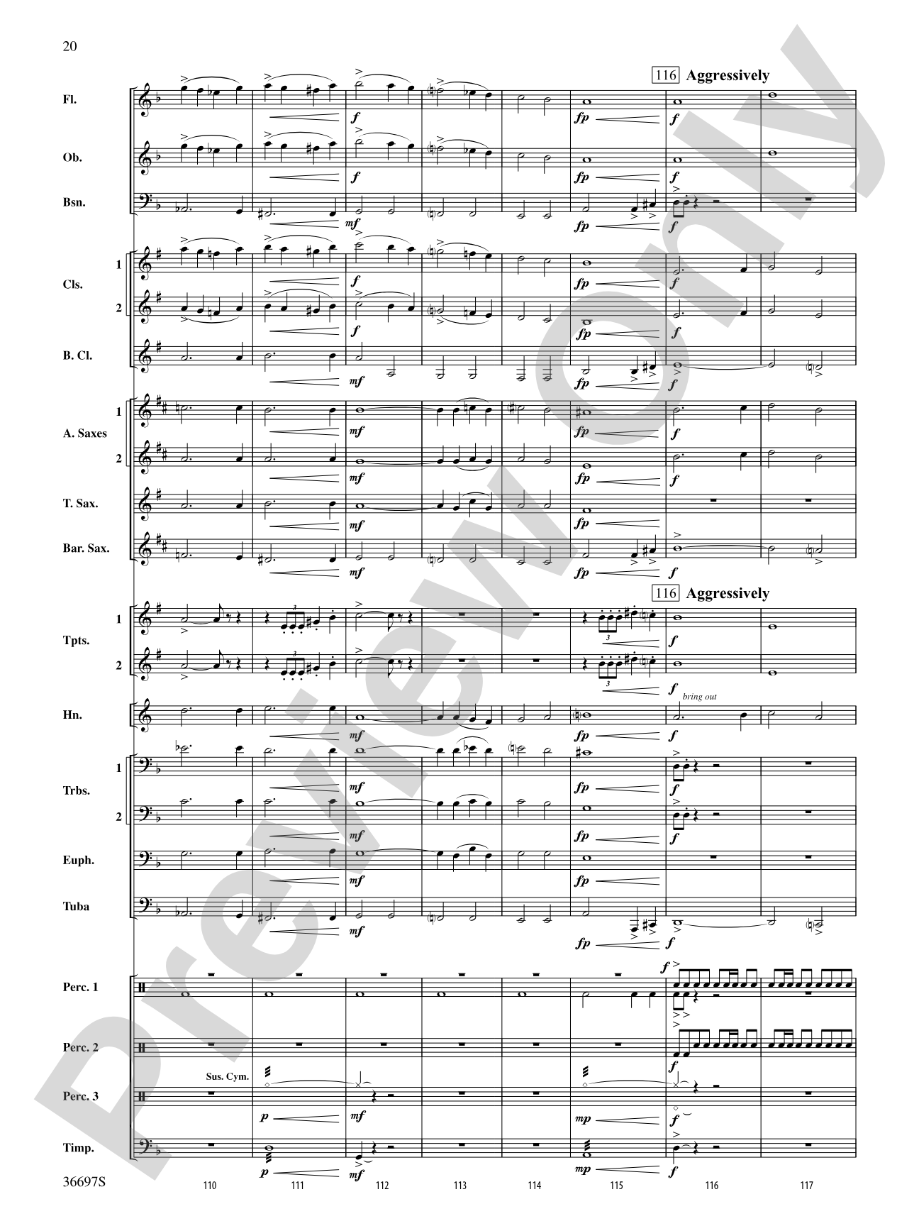 For Honor, For Country: Concert Band Conductor Score & Parts