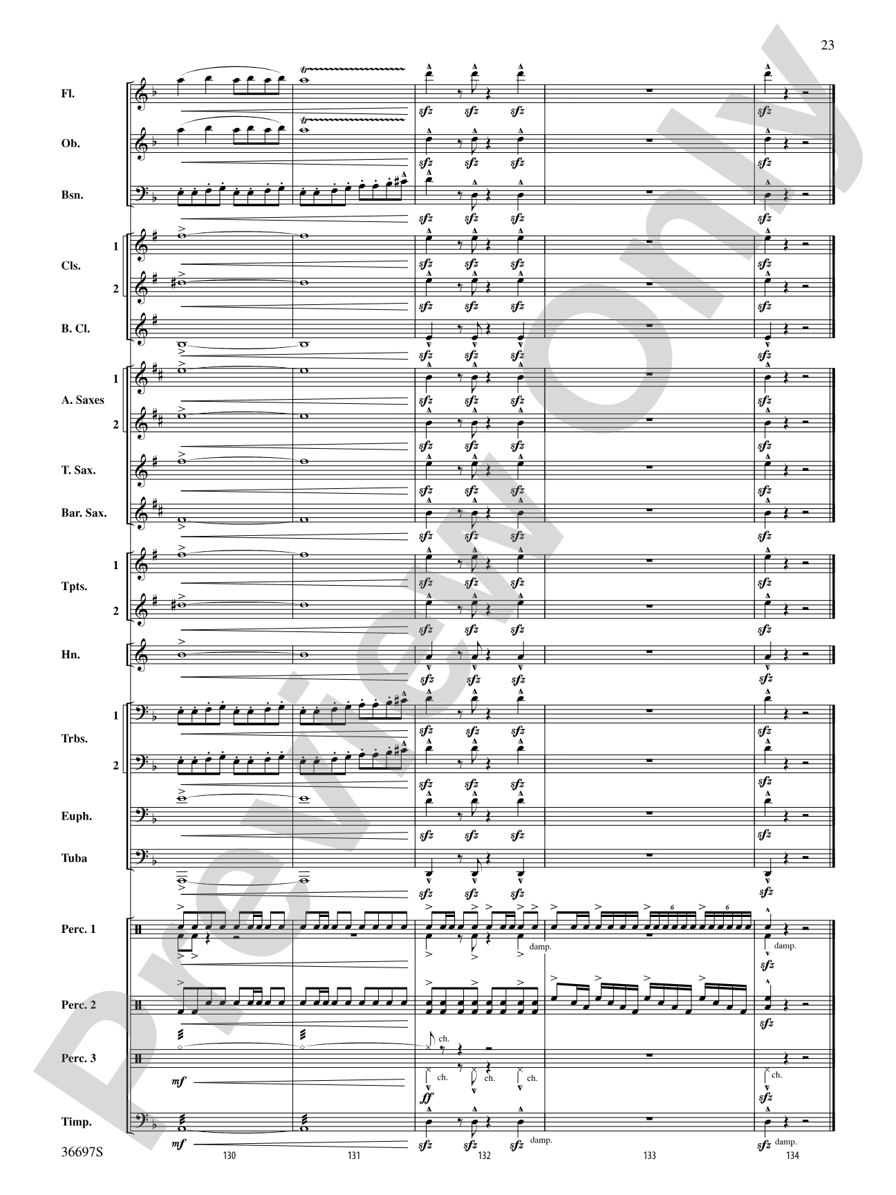 For Honor, For Country: Concert Band Conductor Score & Parts