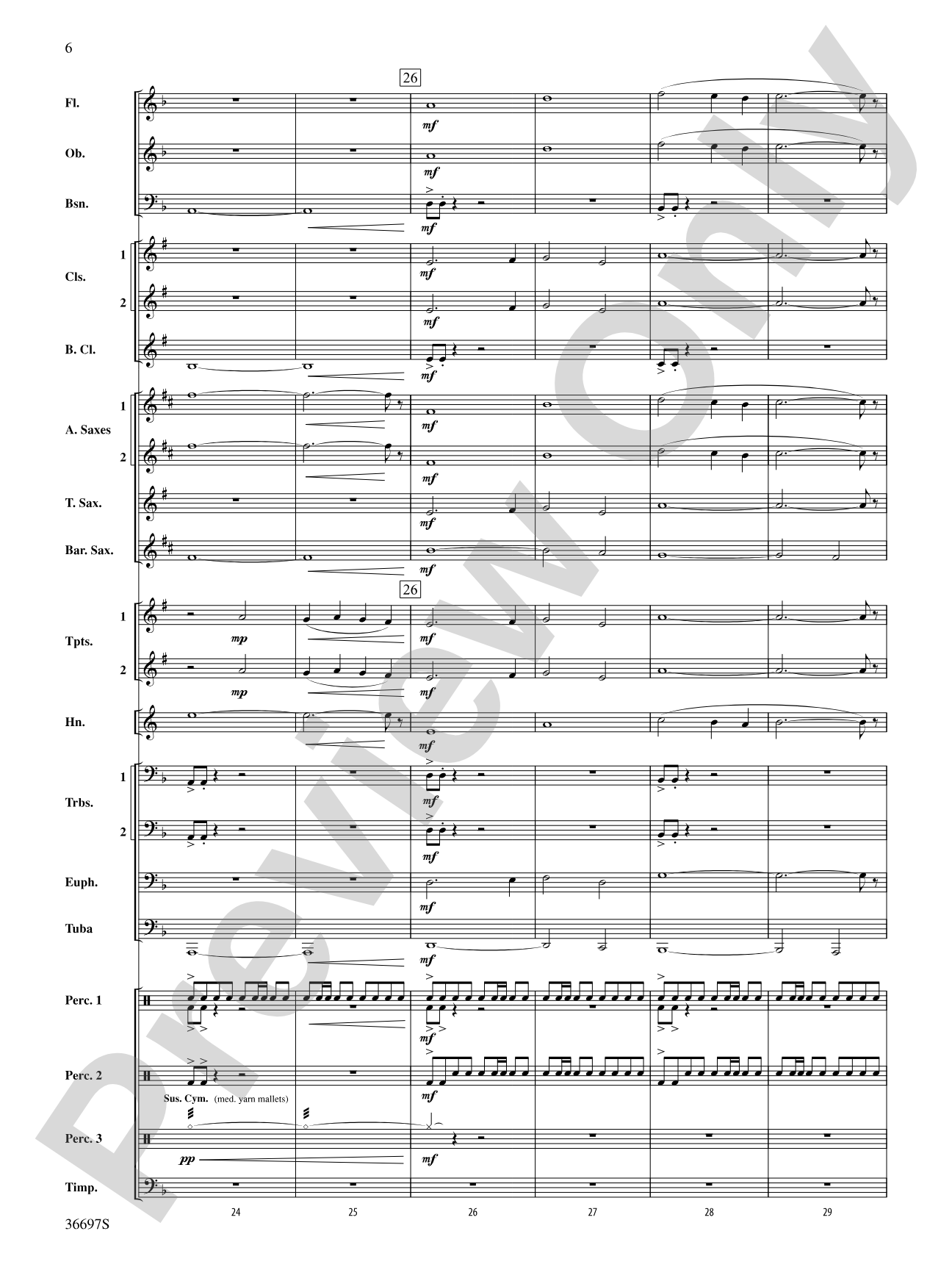 For Honor, For Country: Concert Band Conductor Score & Parts