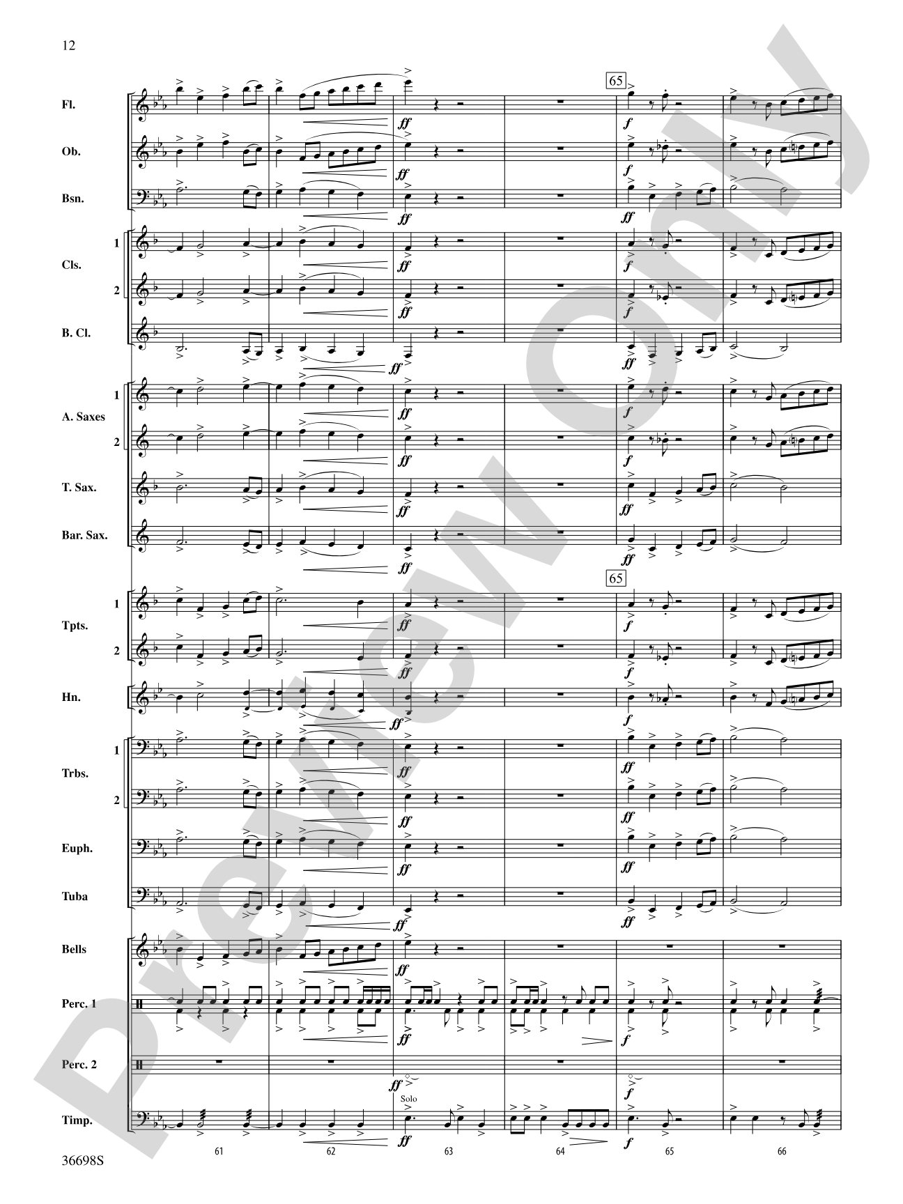 Grasp the Dream: Score