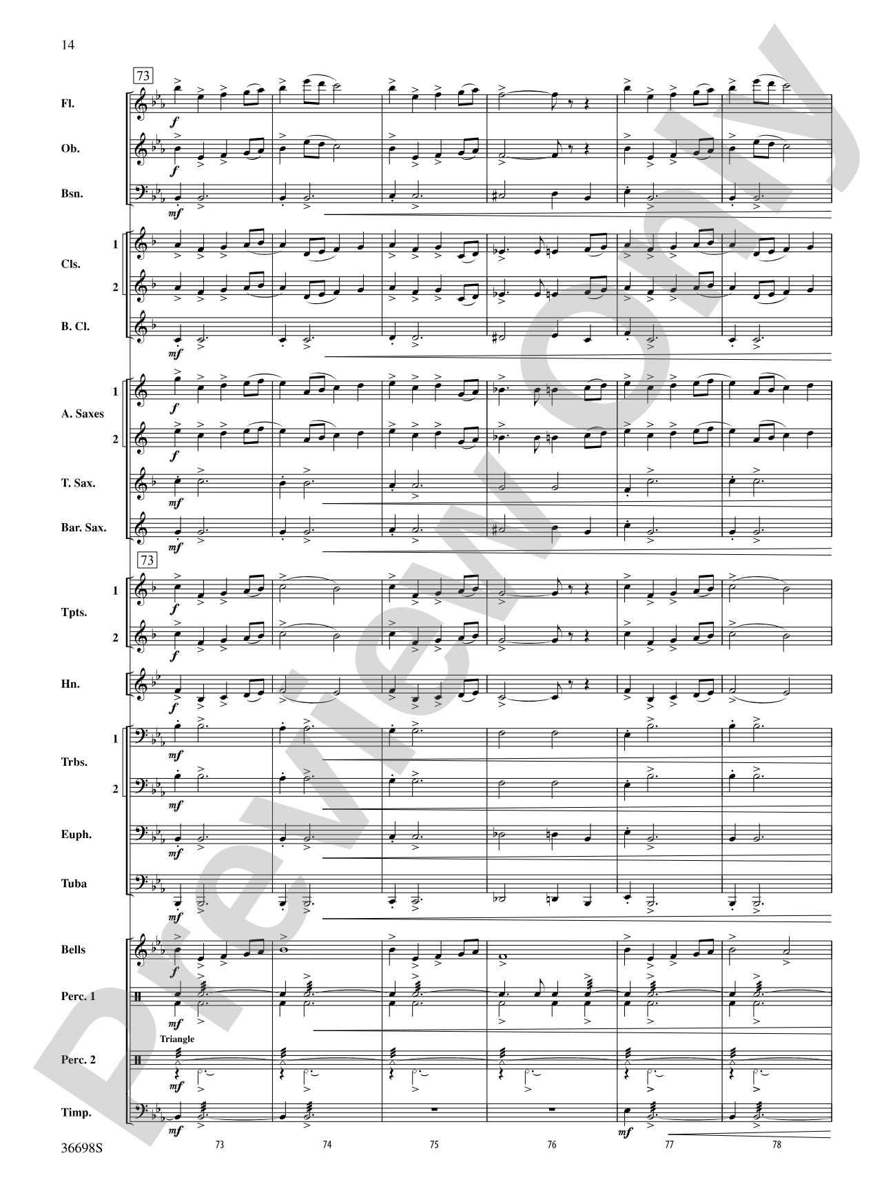 Grasp the Dream: Score