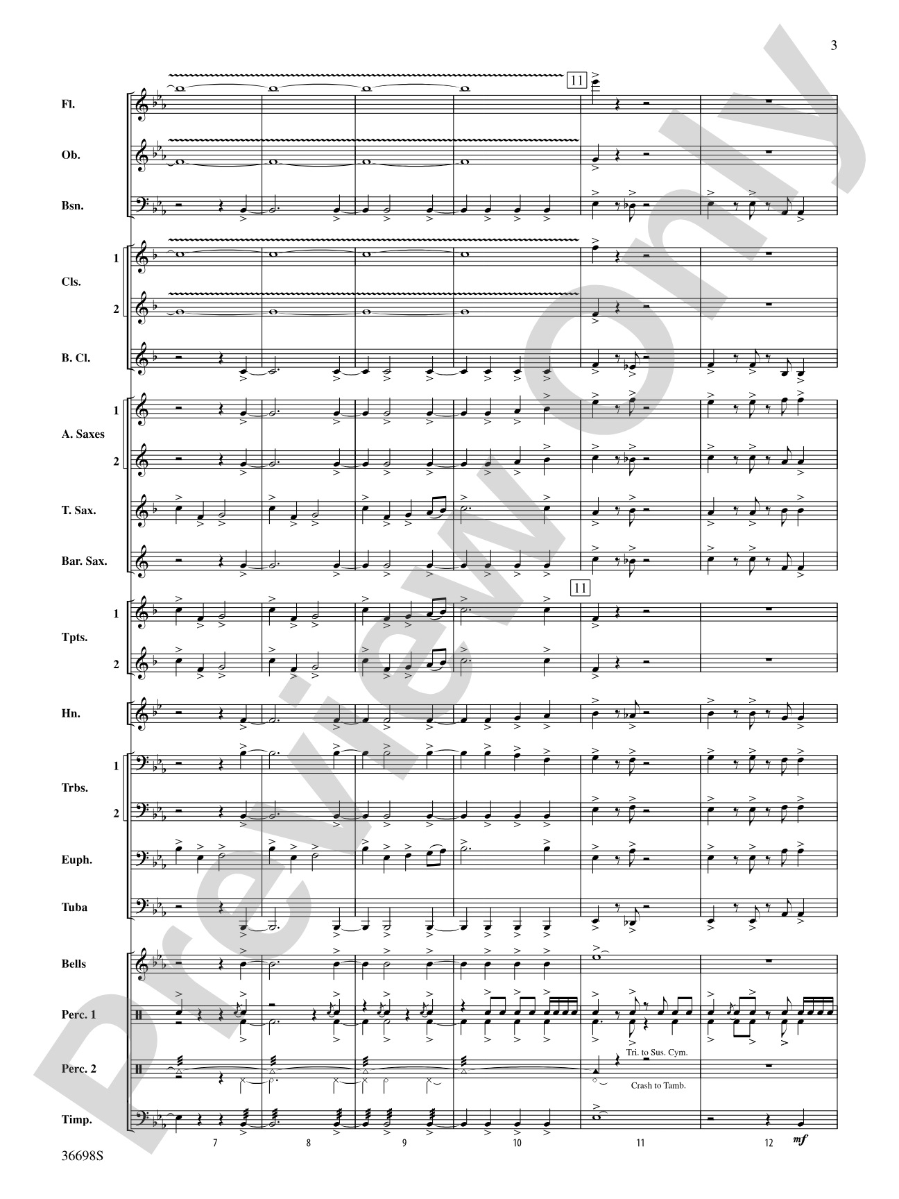 Grasp the Dream: Score