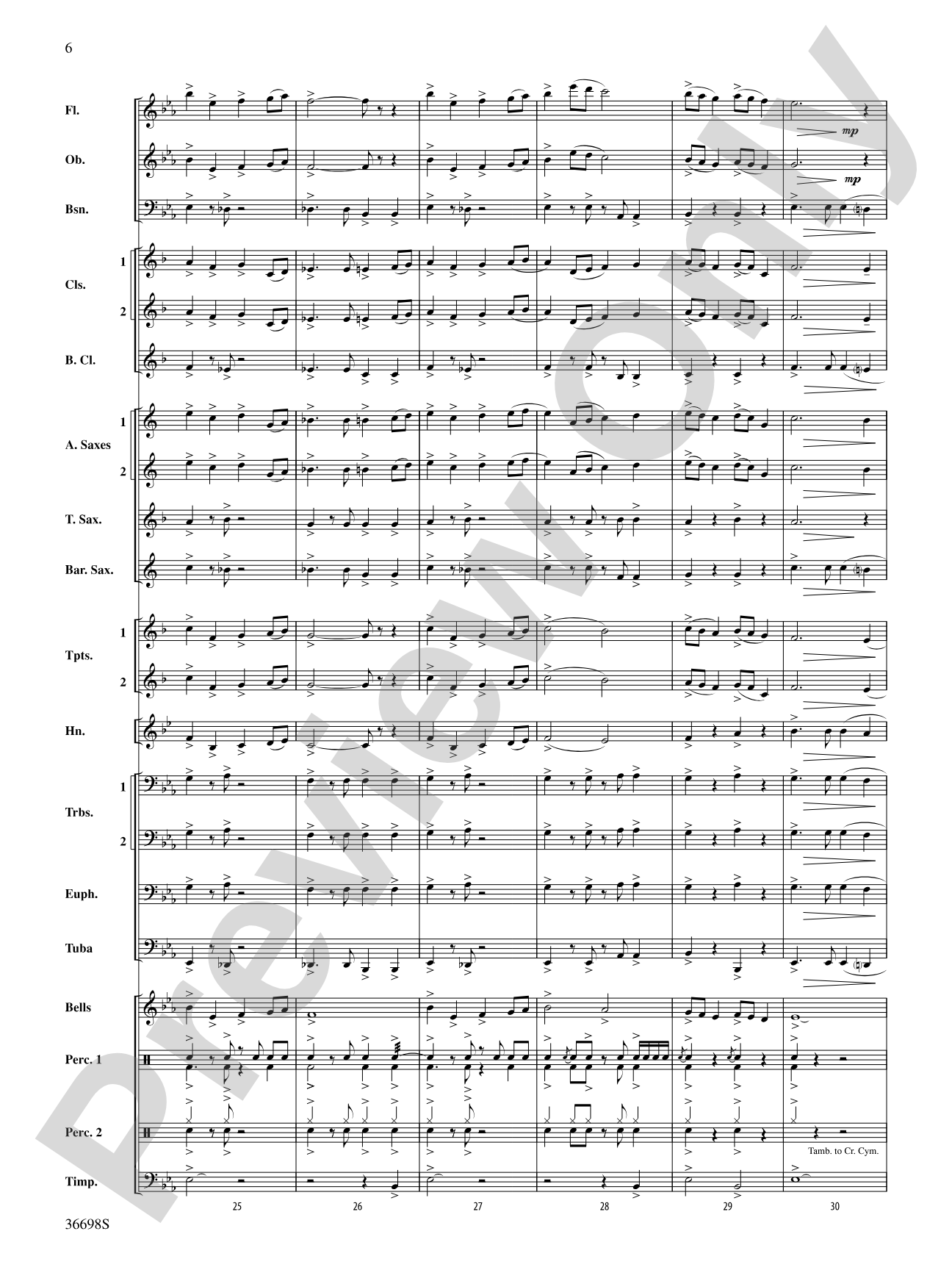 Grasp the Dream: Score