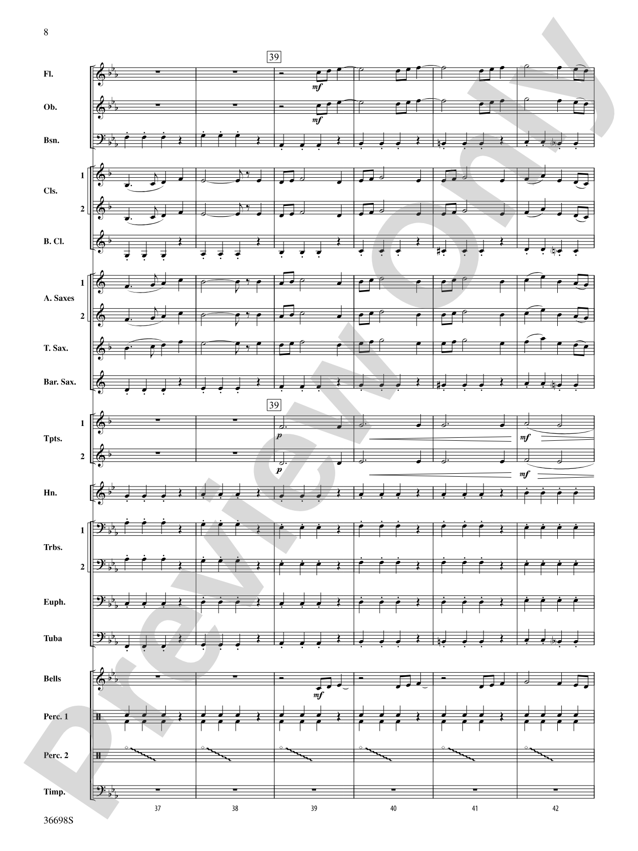 Grasp the Dream: Score