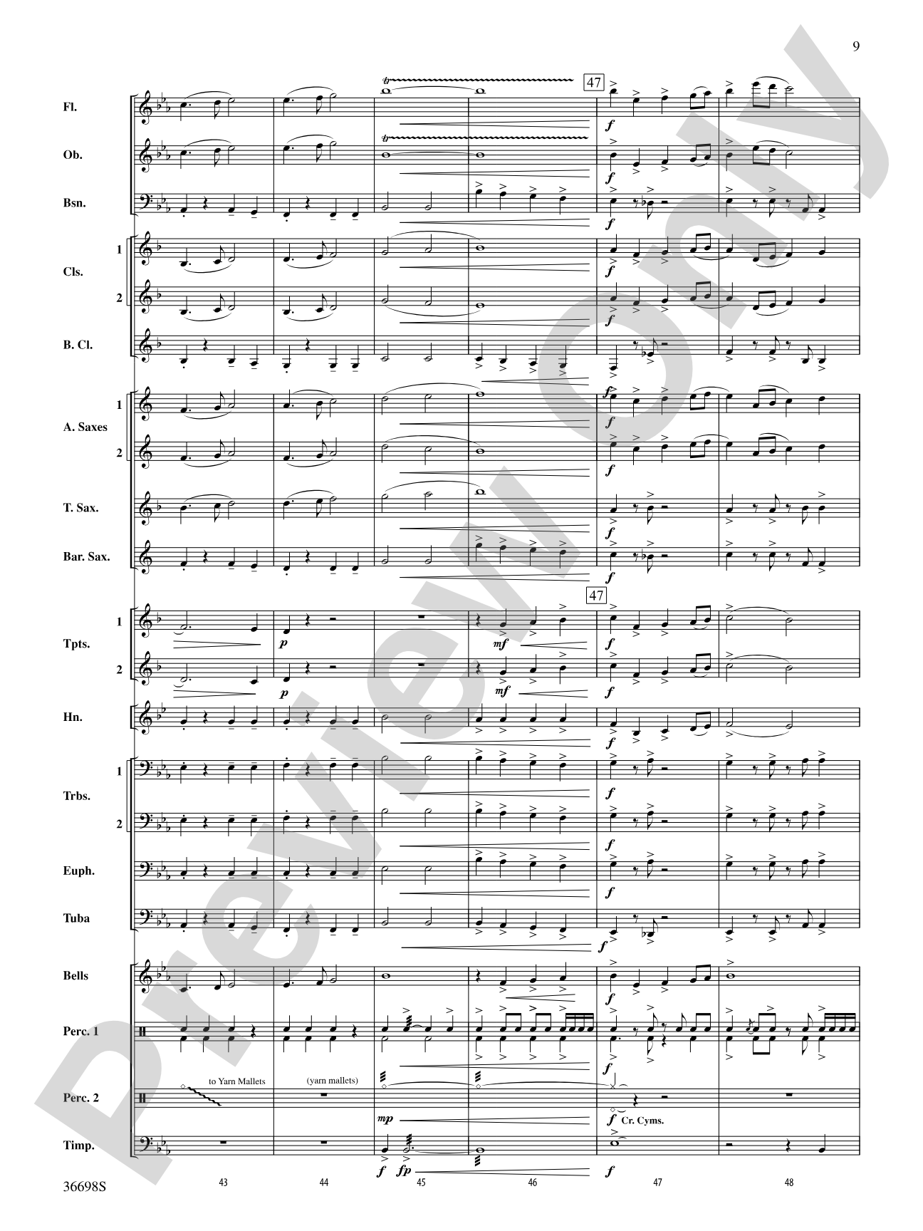 Grasp the Dream: Score