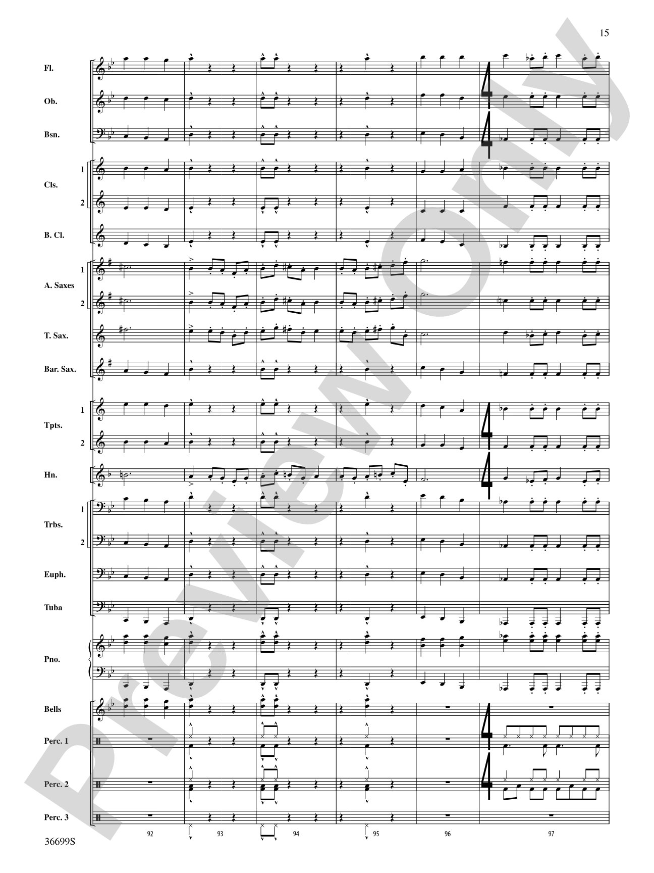 Song of the Wind: Concert Band Conductor Score & Parts