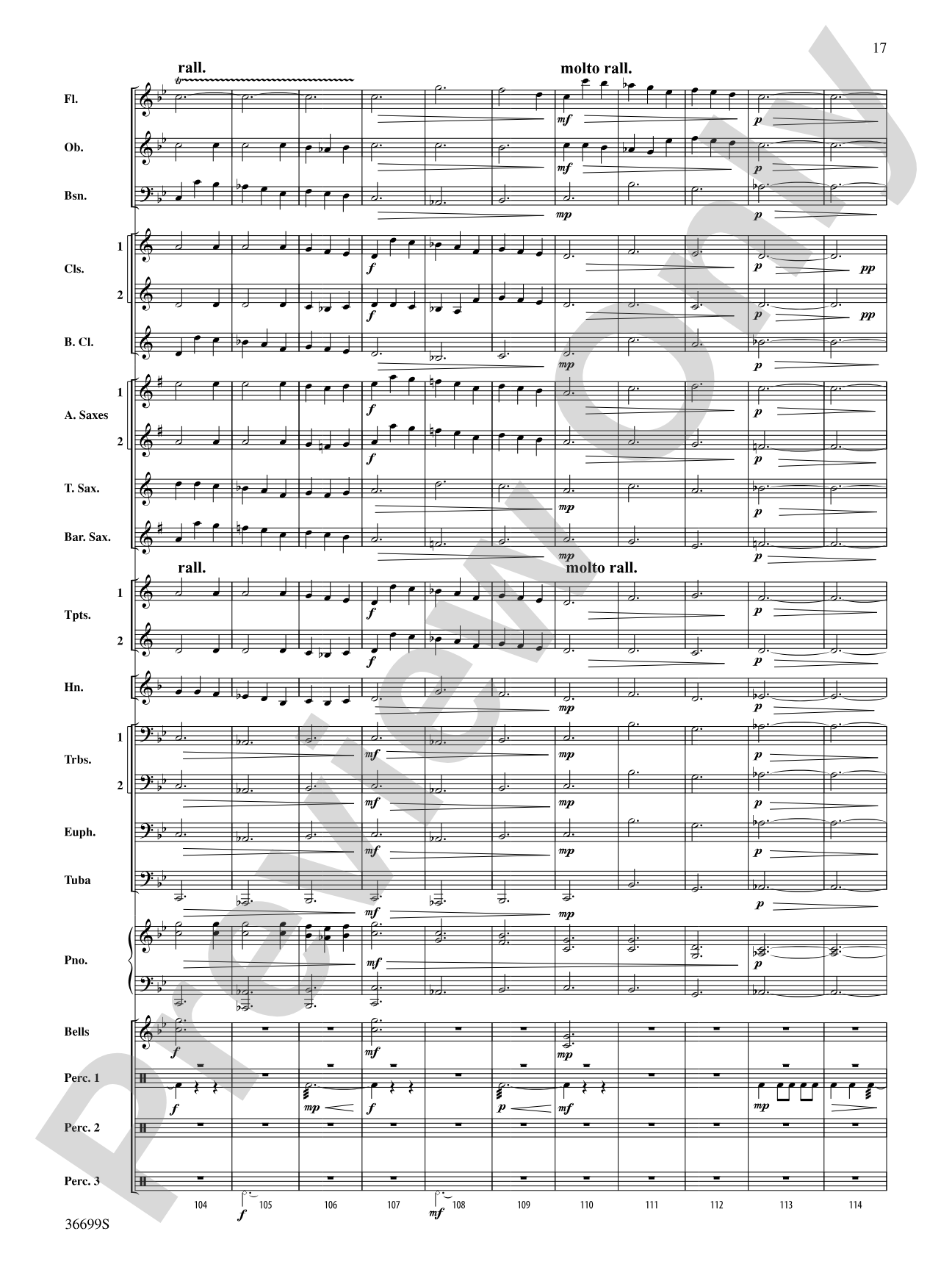 Song of the Wind: Concert Band Conductor Score & Parts