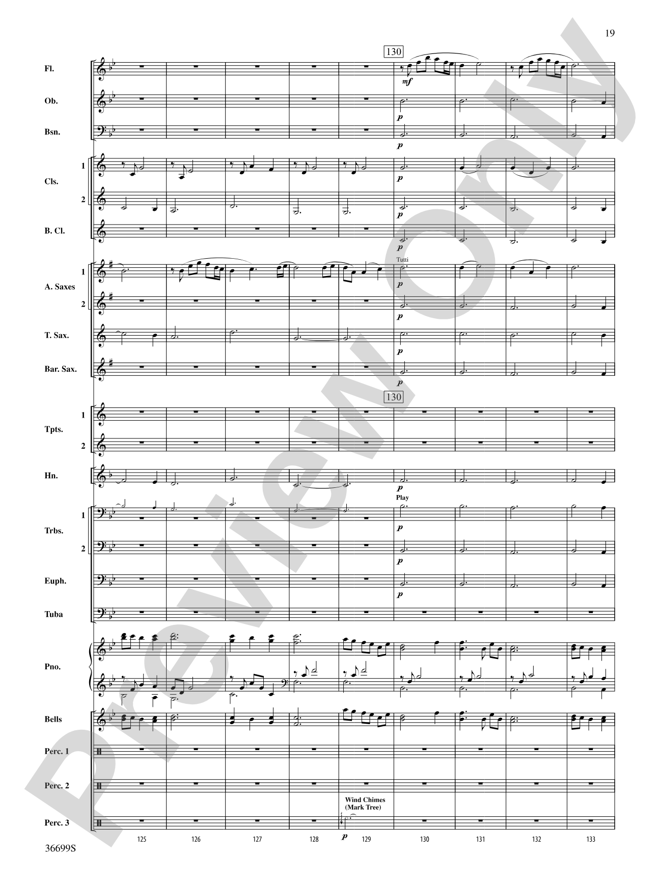 Song of the Wind: Concert Band Conductor Score & Parts