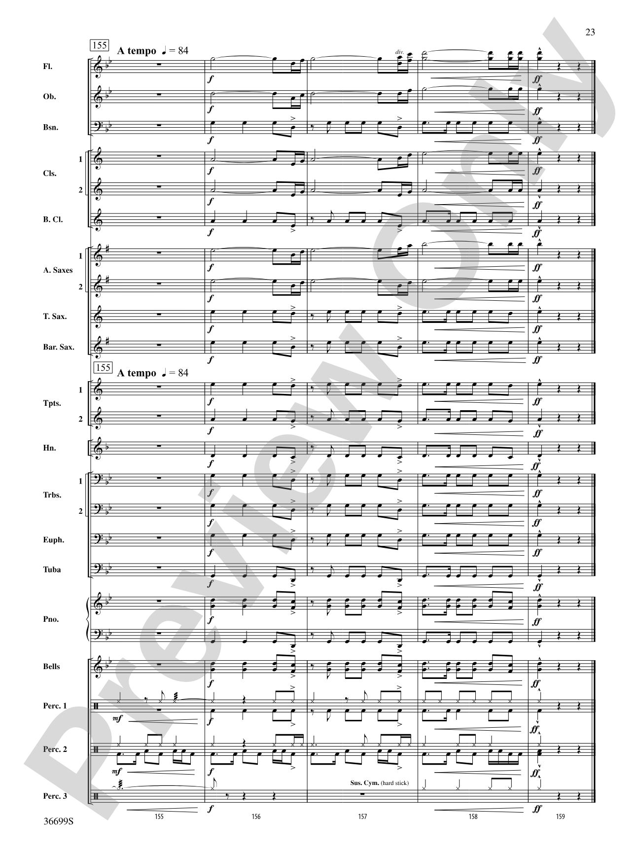 Song of the Wind: Concert Band Conductor Score & Parts