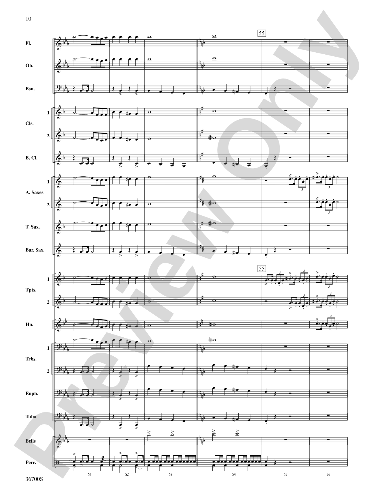 Escadrille: Concert Band Conductor Score & Parts