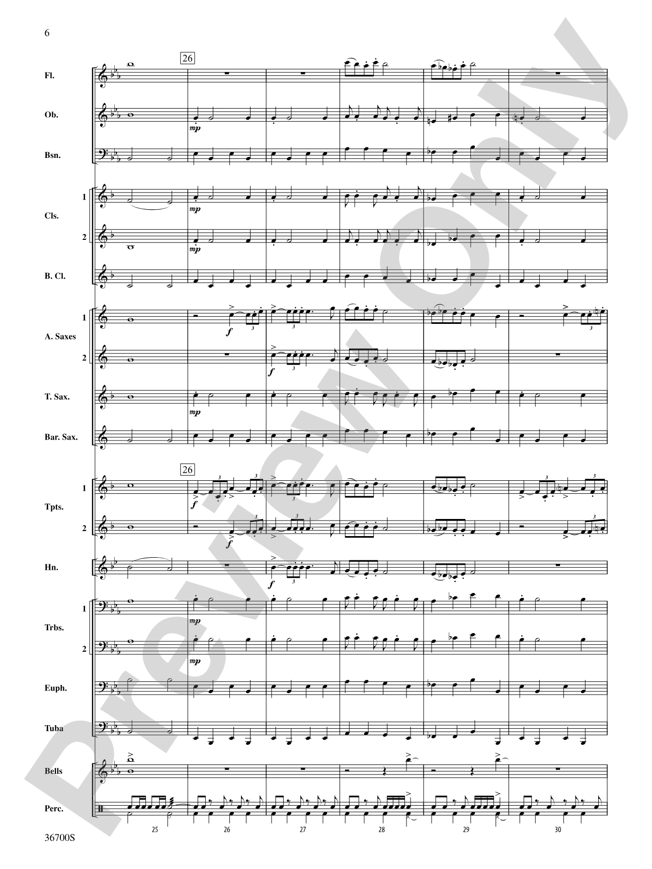 Escadrille: Concert Band Conductor Score & Parts