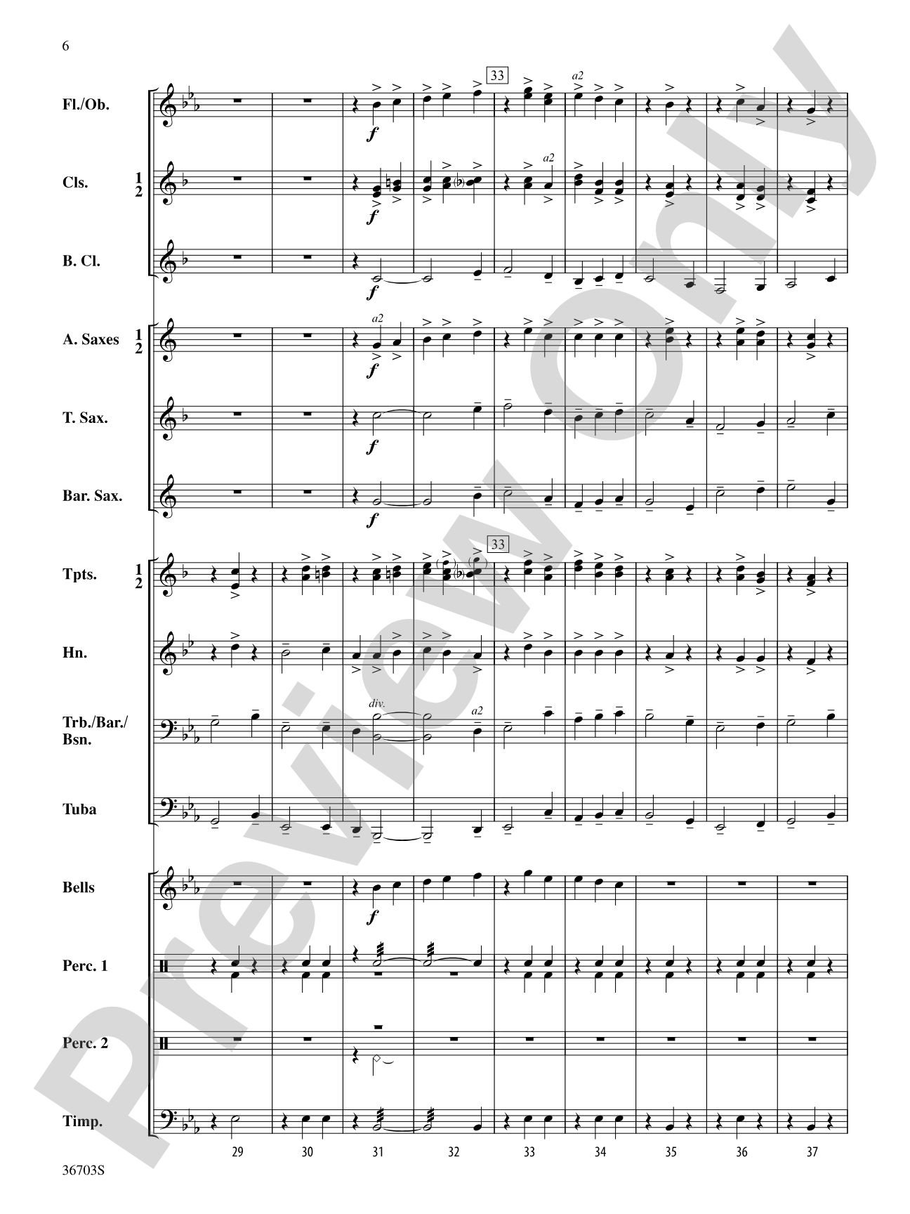 American Song Settings, No. 3 "Barbara Allen": Concert Band Conductor Score & Parts