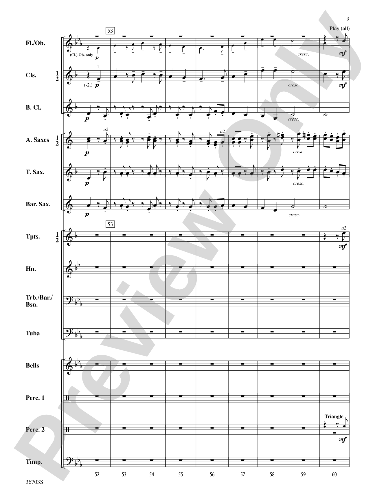 American Song Settings, No. 3 "Barbara Allen": Concert Band Conductor Score & Parts