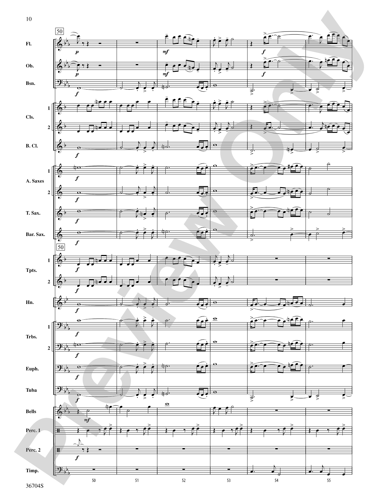 Land of the Silver Birch: Concert Band Conductor Score & Parts