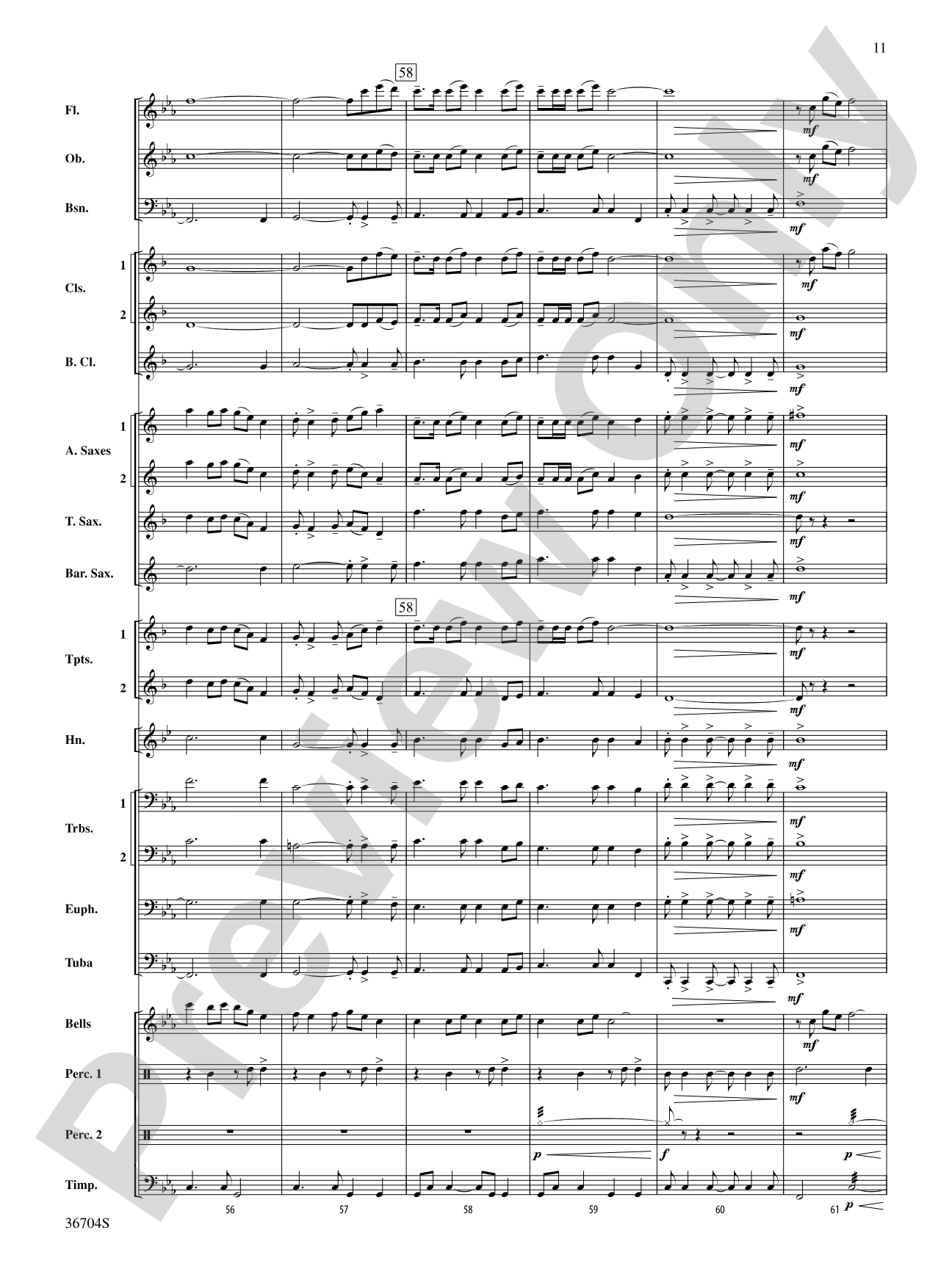 Land of the Silver Birch: Concert Band Conductor Score & Parts