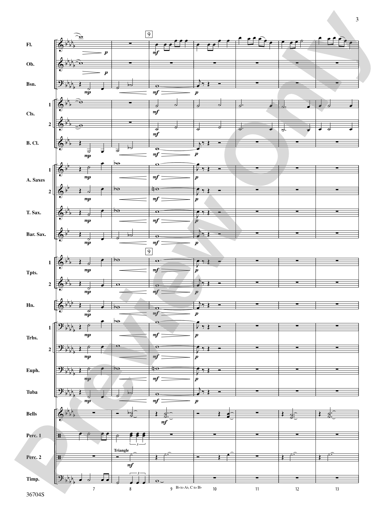 Land of the Silver Birch: Concert Band Conductor Score & Parts