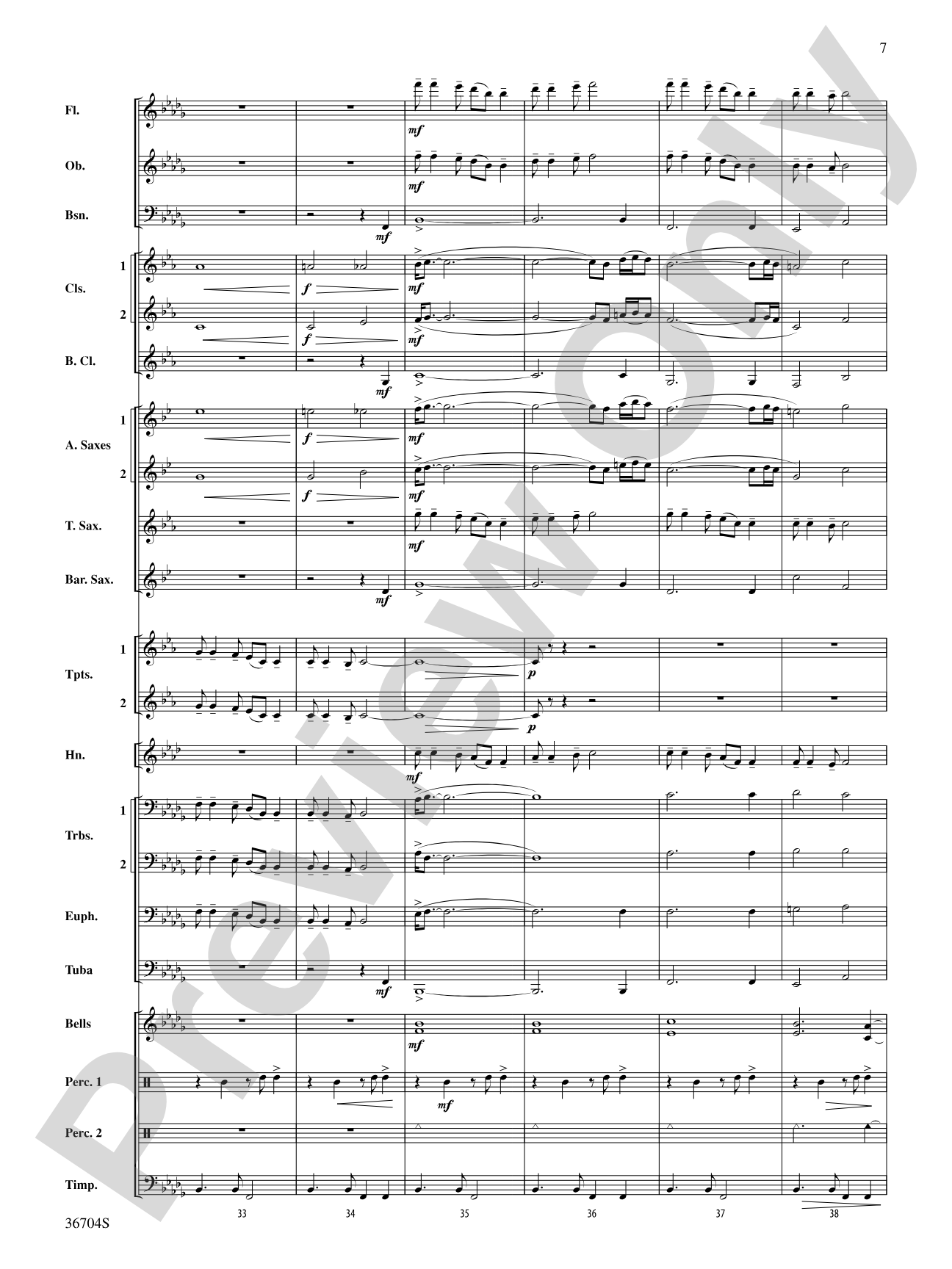 Land of the Silver Birch: Concert Band Conductor Score & Parts