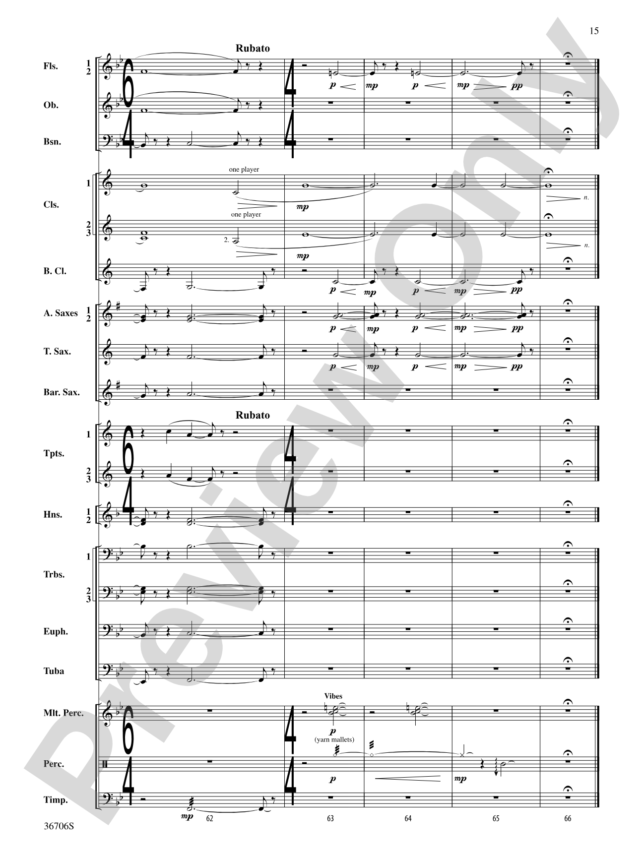 Sag Harbor Sunset: Concert Band Conductor Score & Parts