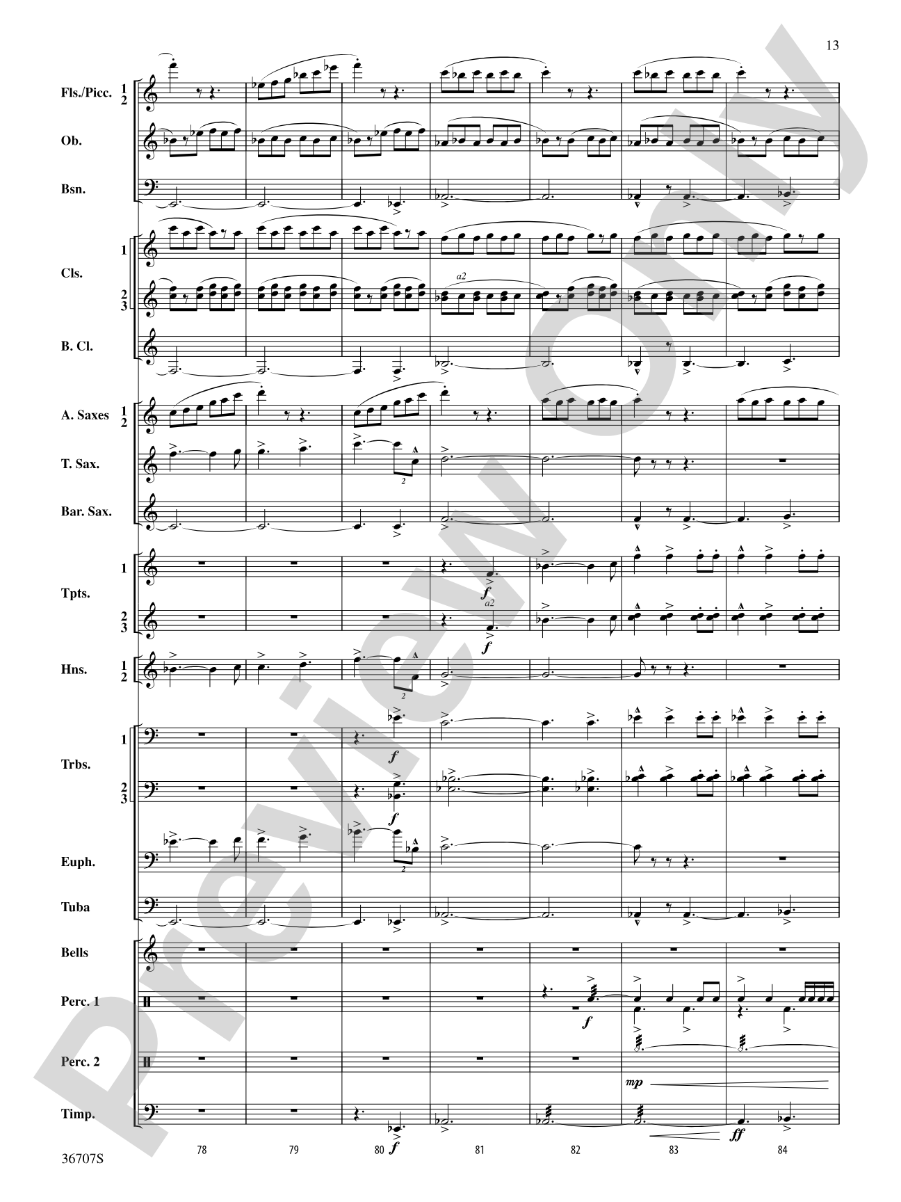 Rhapsodic Celebration: Concert Band Conductor Score & Parts