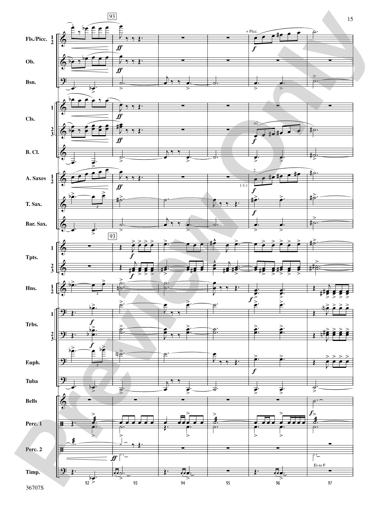 Rhapsodic Celebration: Concert Band Conductor Score & Parts