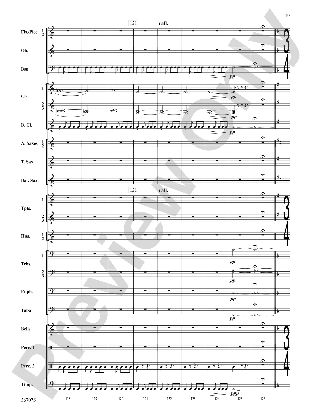 Rhapsodic Celebration: Concert Band Conductor Score & Parts