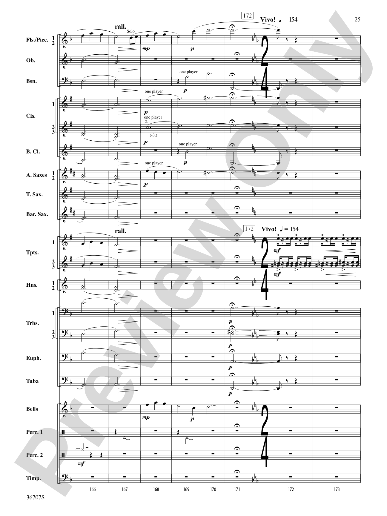 Rhapsodic Celebration: Concert Band Conductor Score & Parts