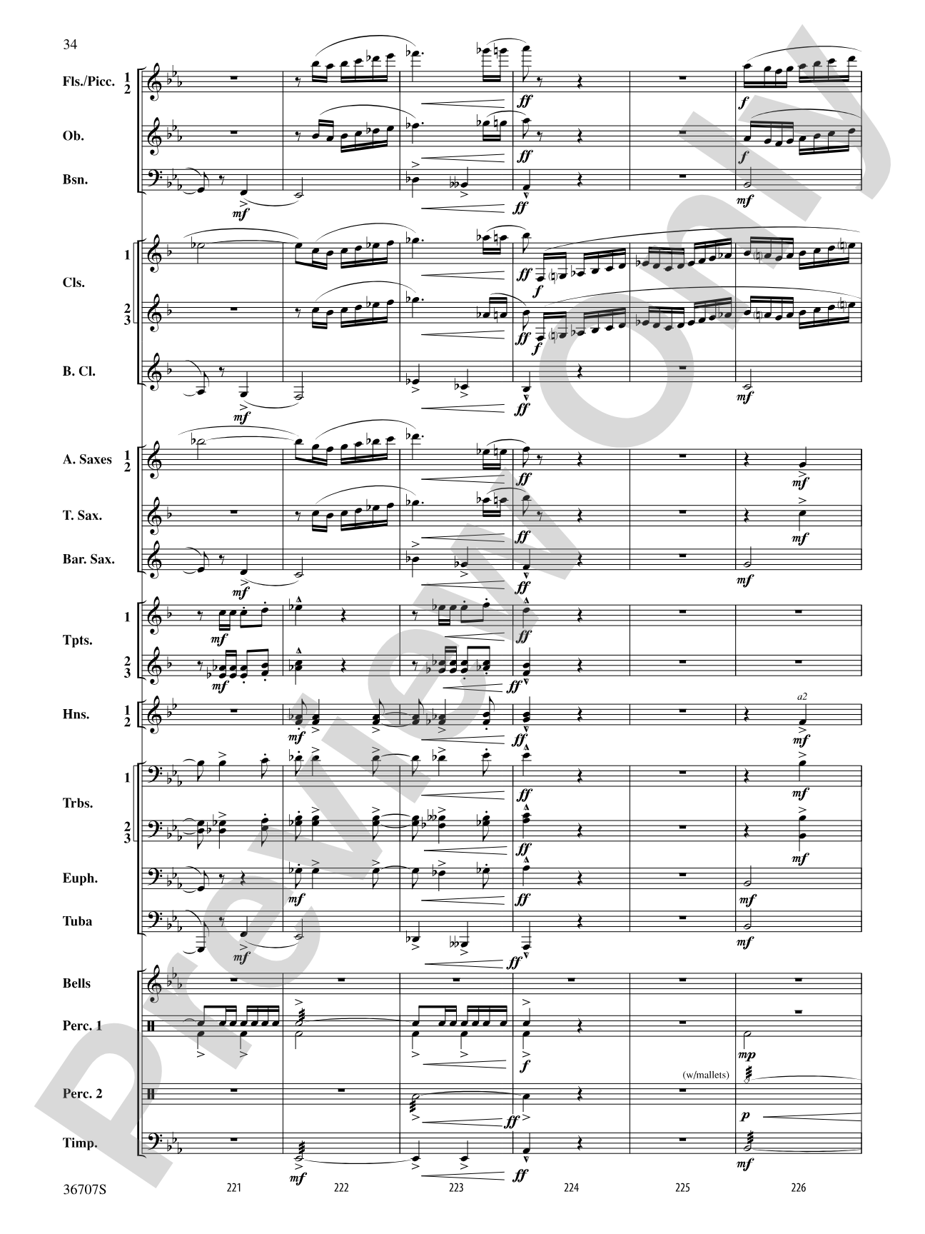 Rhapsodic Celebration: Concert Band Conductor Score & Parts