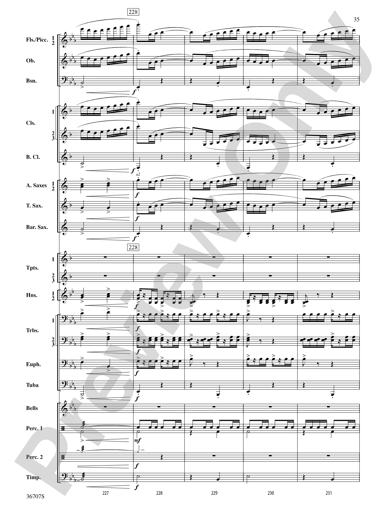 Rhapsodic Celebration: Concert Band Conductor Score & Parts