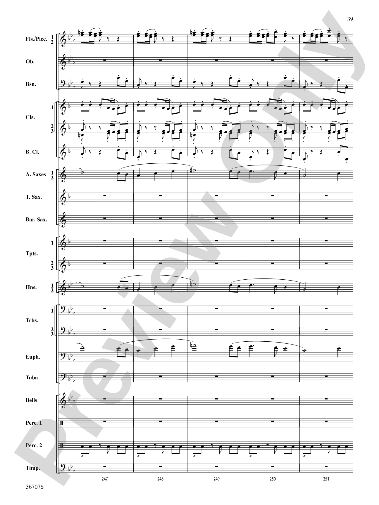 Rhapsodic Celebration: Concert Band Conductor Score & Parts