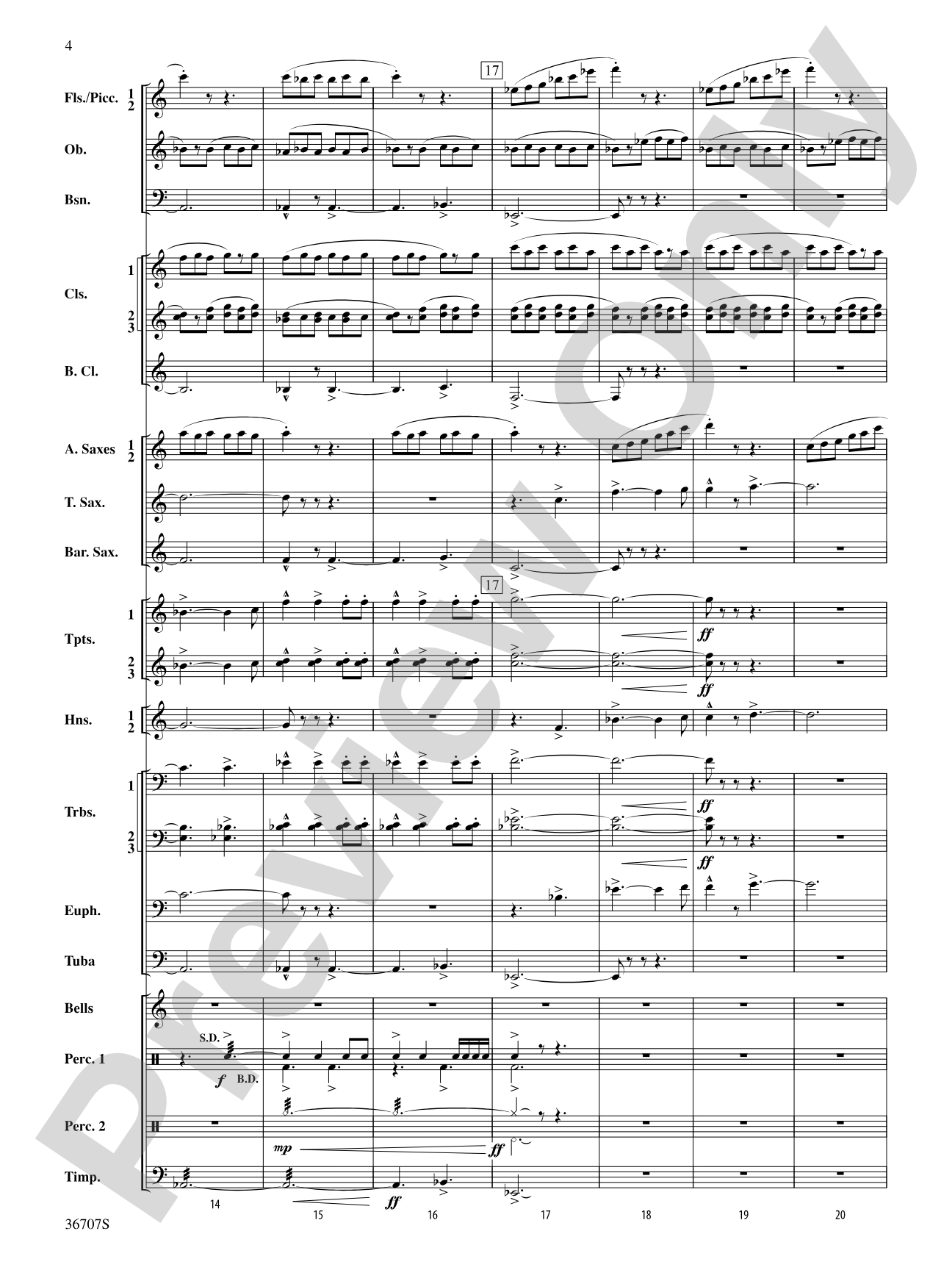 Rhapsodic Celebration: Concert Band Conductor Score & Parts