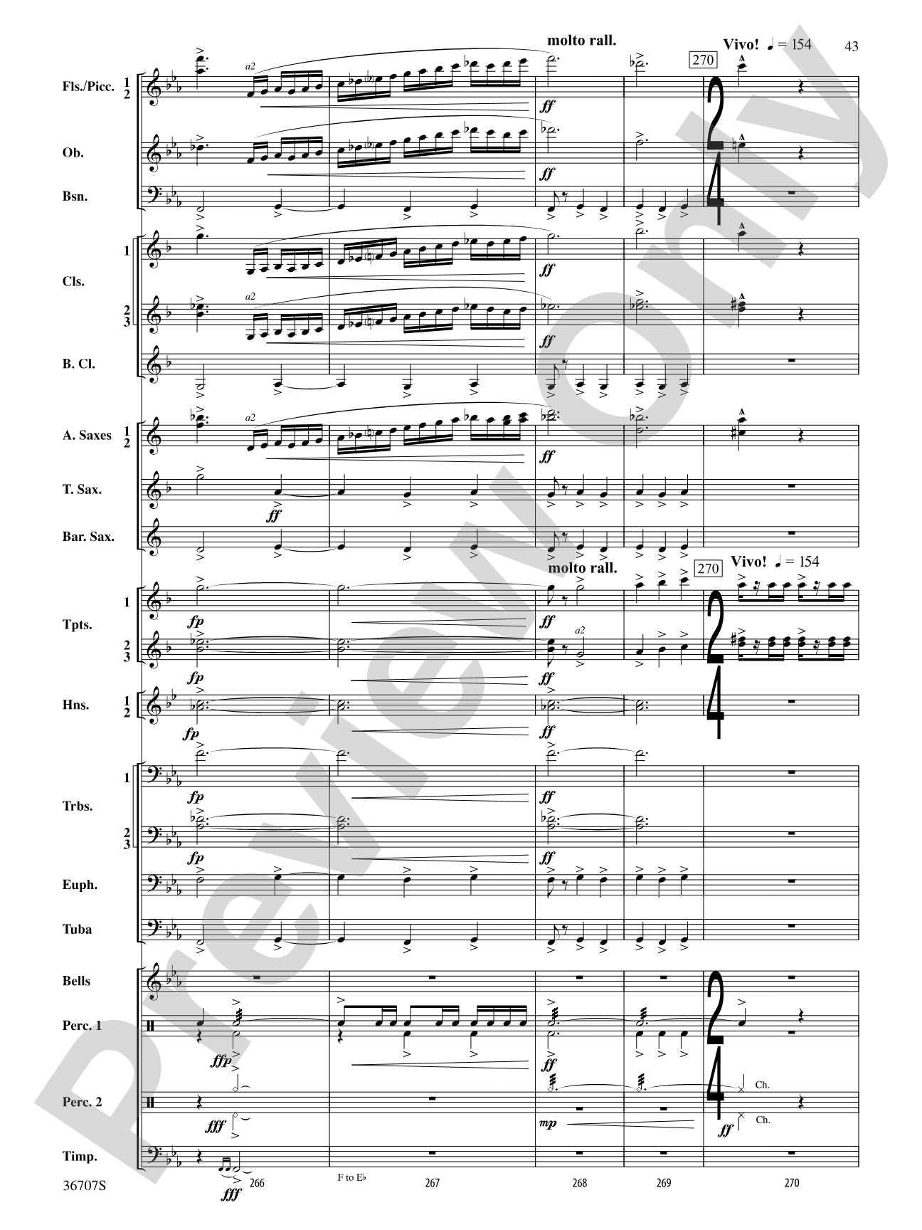 Rhapsodic Celebration: Concert Band Conductor Score & Parts