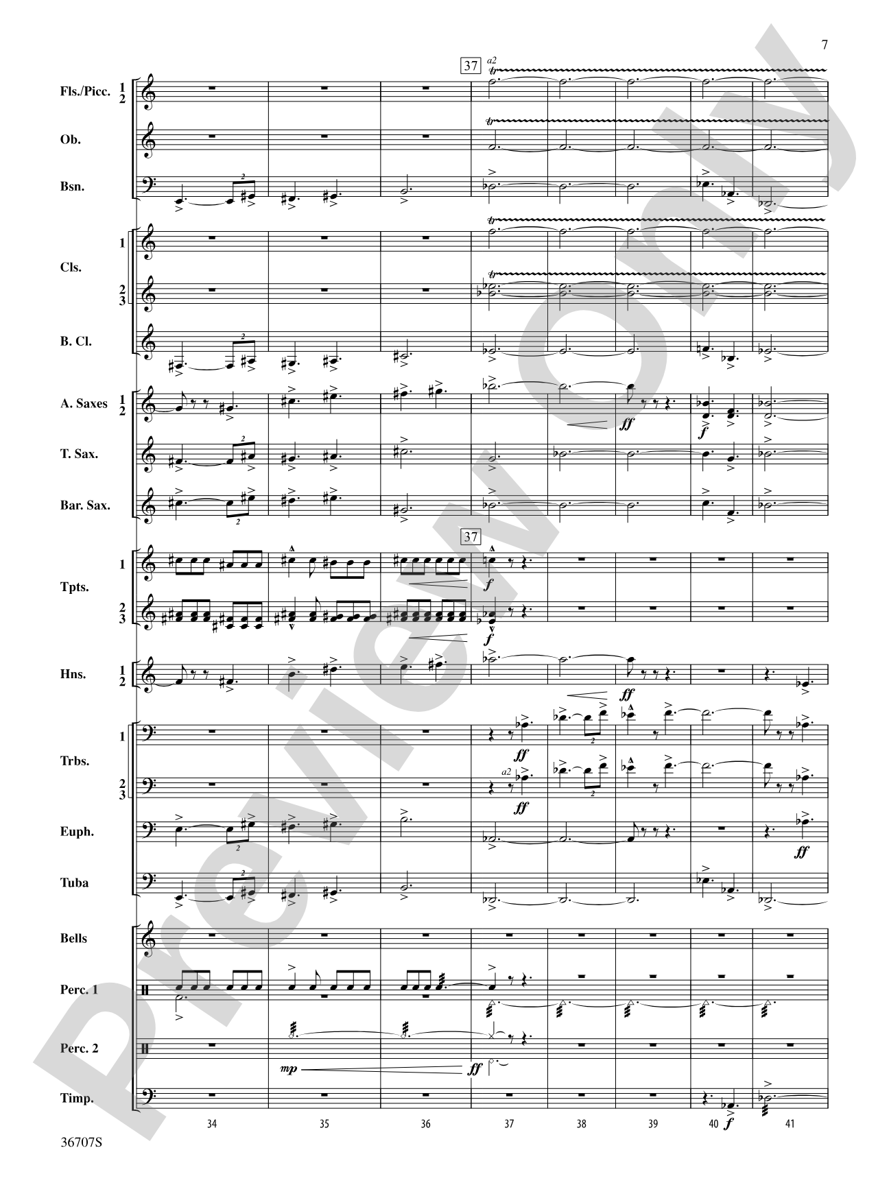 Rhapsodic Celebration: Concert Band Conductor Score & Parts