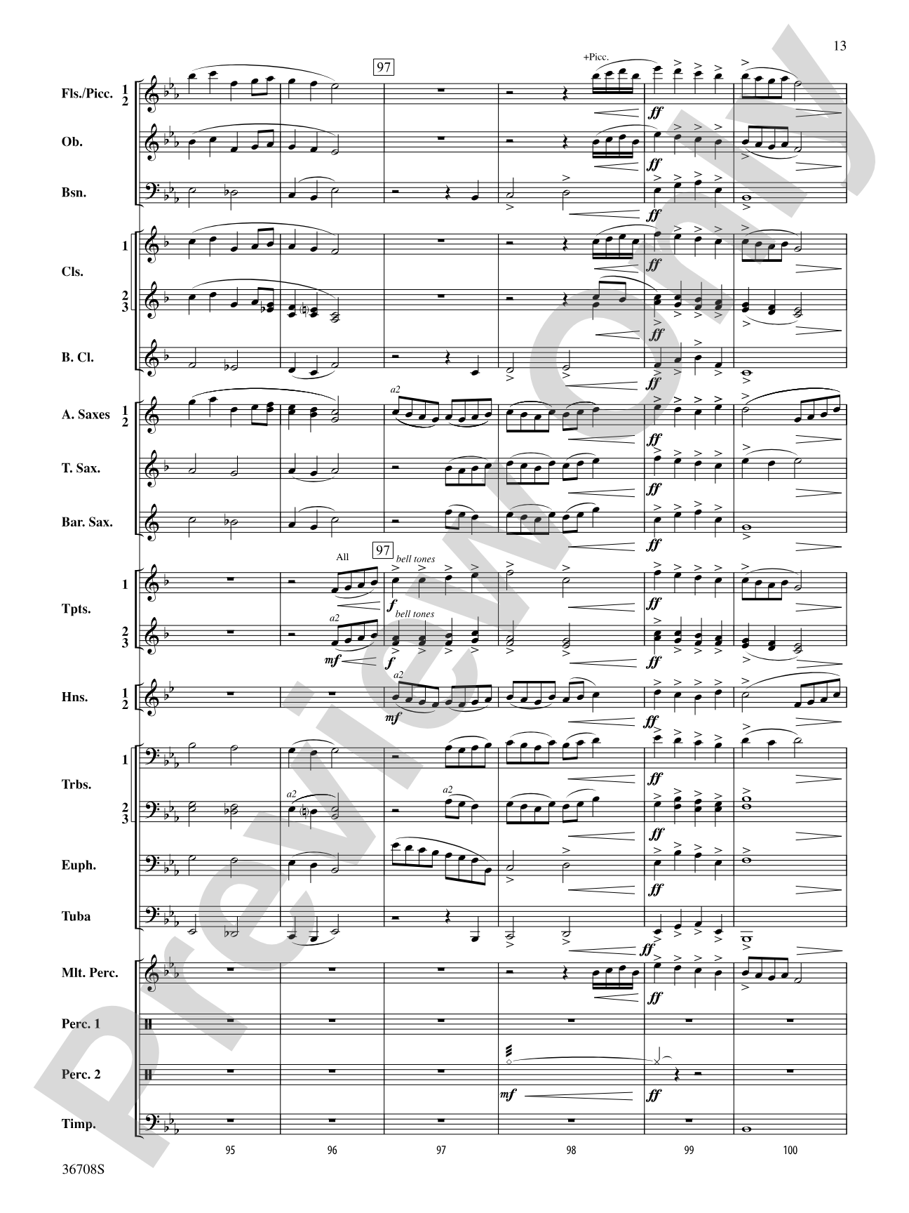 A Hanukkah Festival: Concert Band Conductor Score & Parts