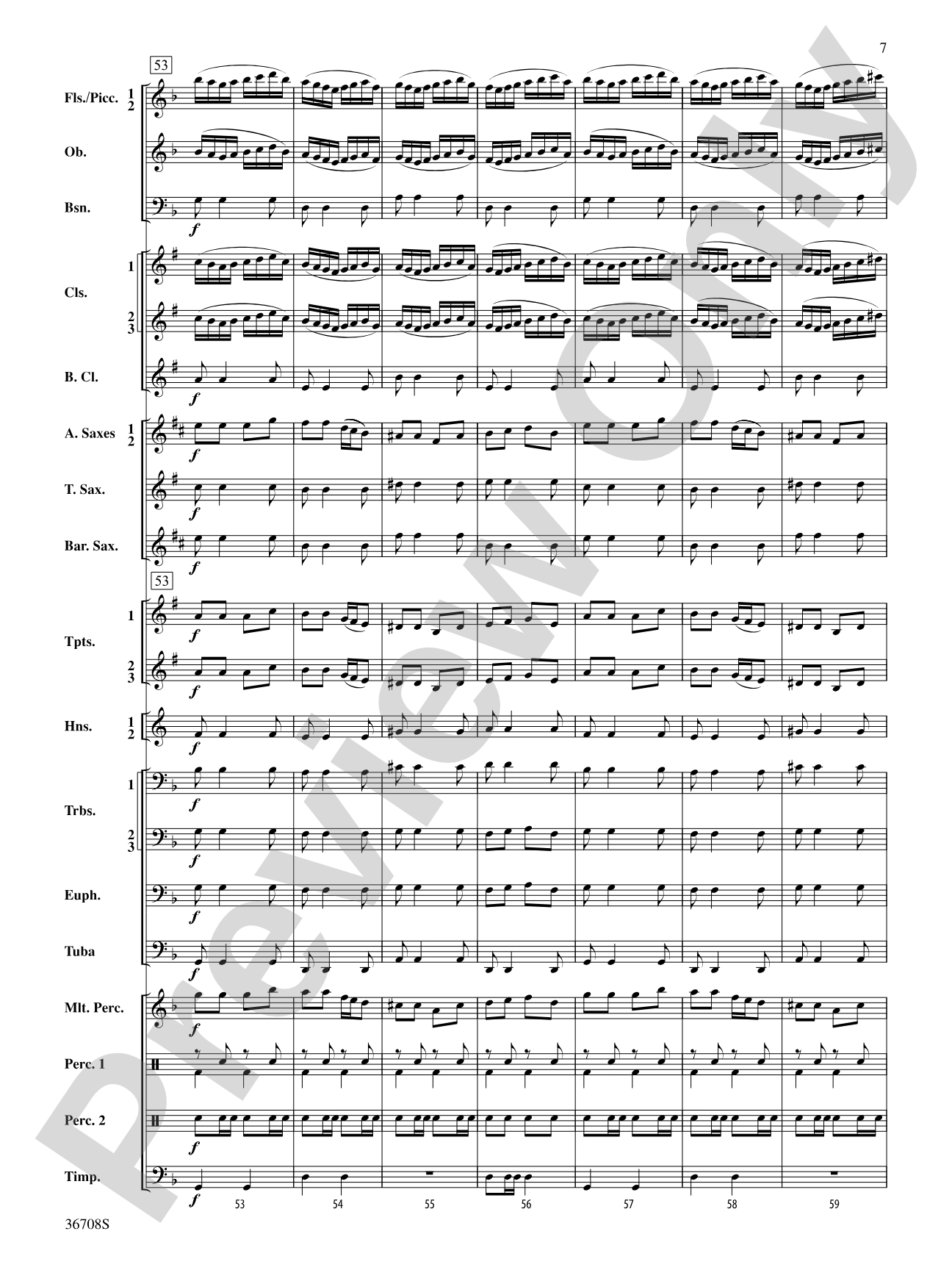 A Hanukkah Festival: Concert Band Conductor Score & Parts