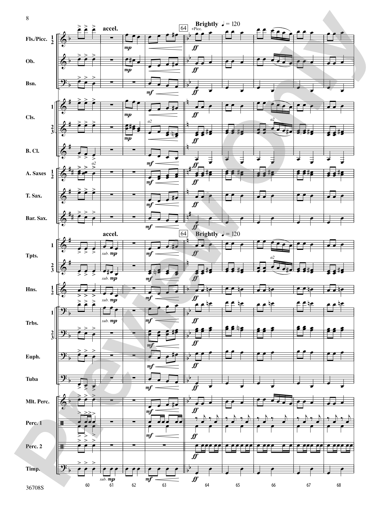 A Hanukkah Festival: Concert Band Conductor Score & Parts