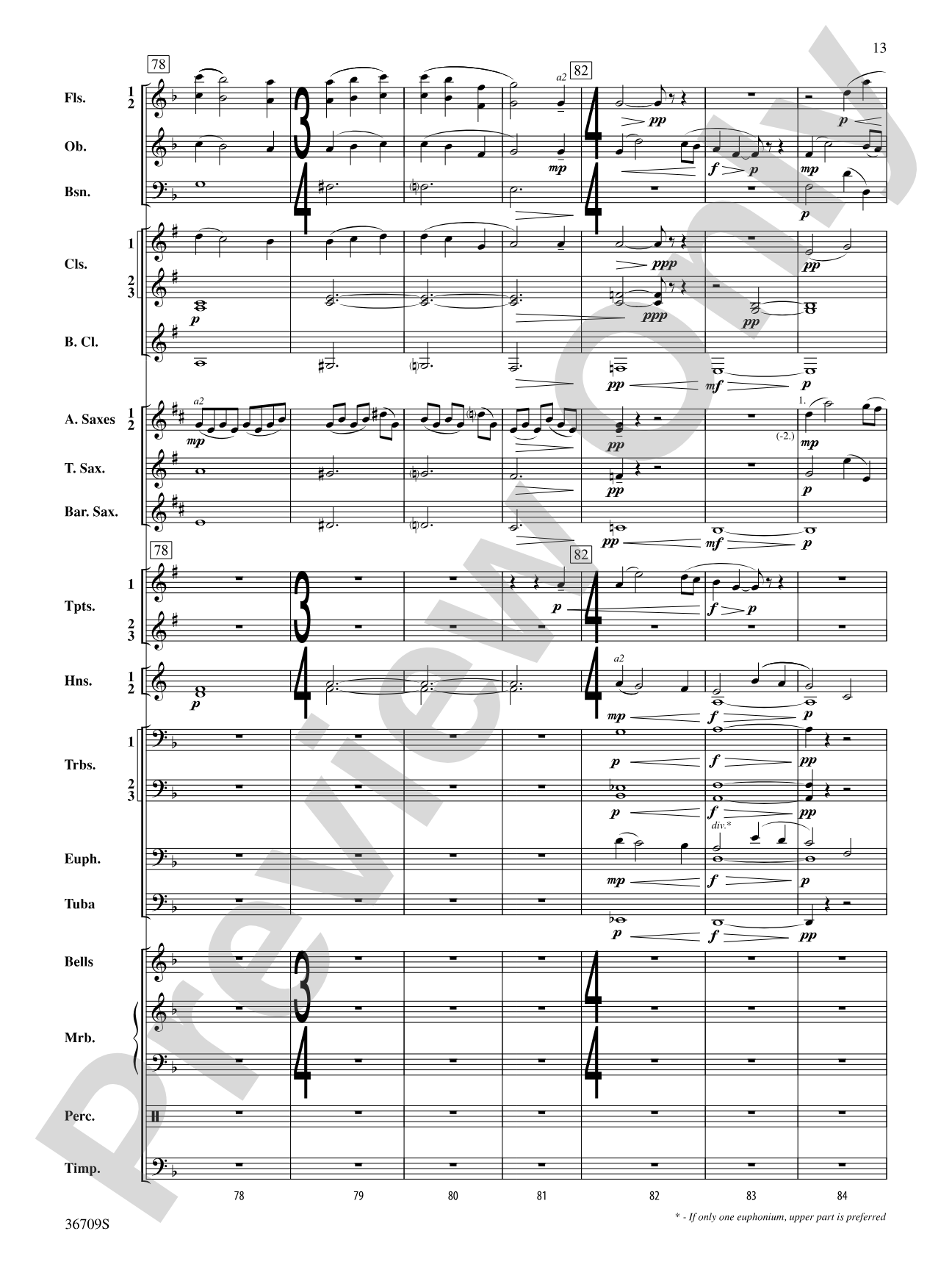 The Light Shines in the Darkness: Concert Band Conductor Score & Parts