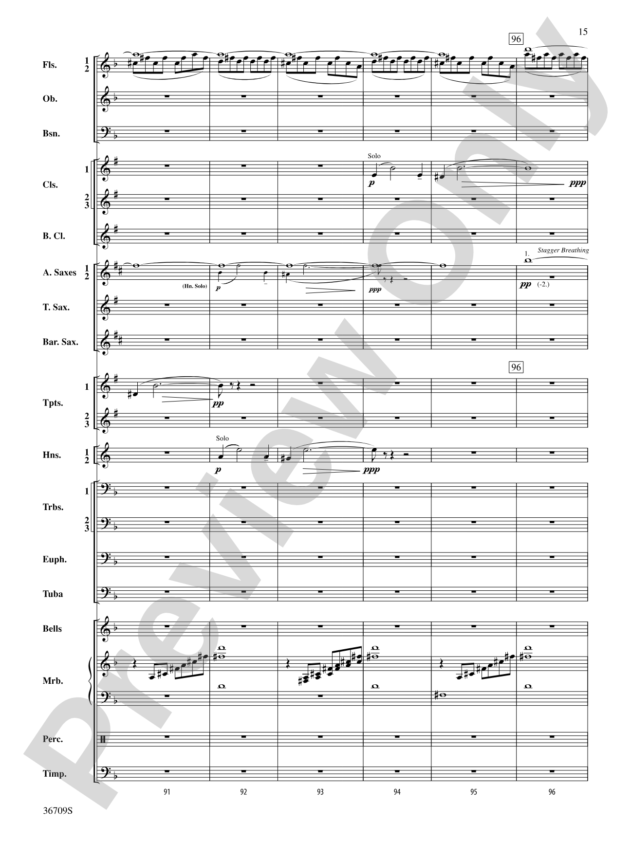The Light Shines in the Darkness: Concert Band Conductor Score & Parts