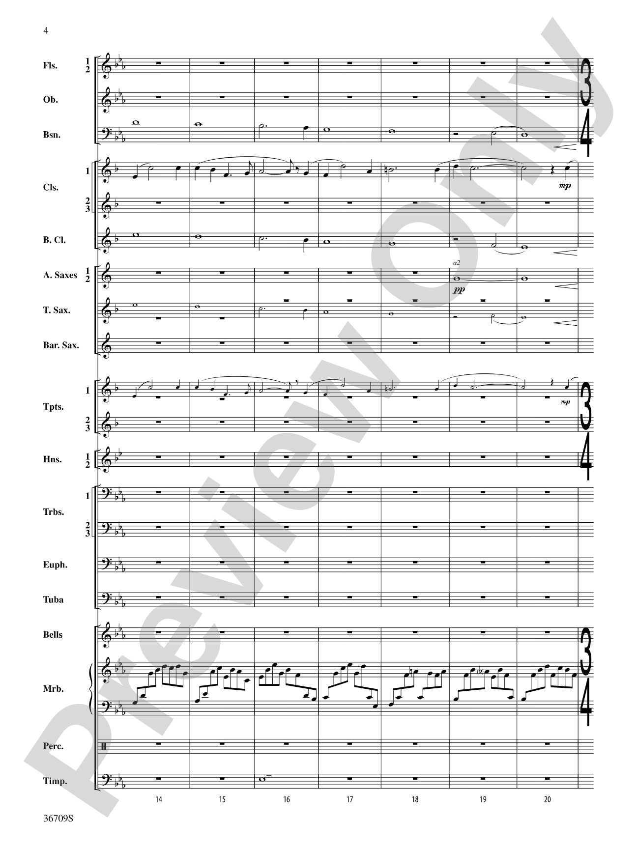 The Light Shines in the Darkness: Concert Band Conductor Score & Parts