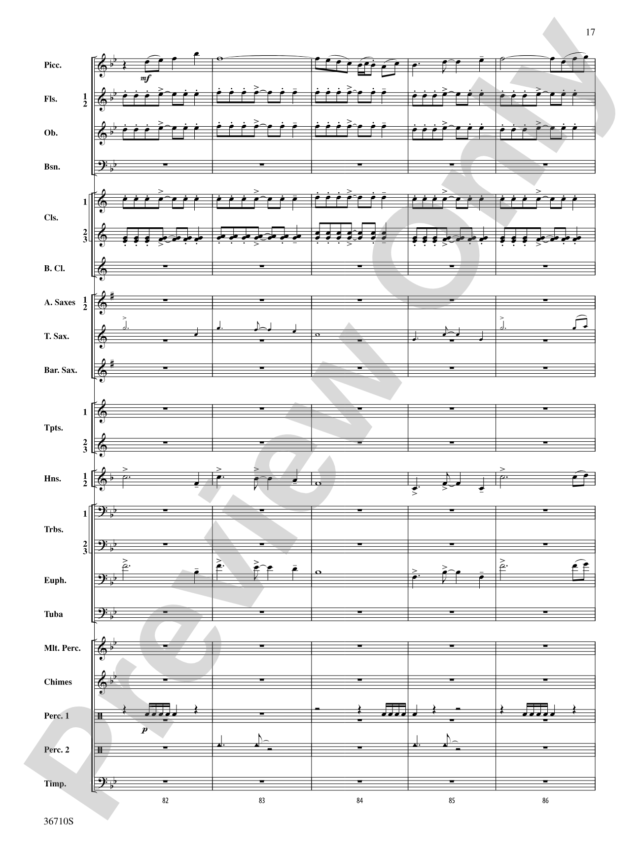 Invocation and Psalm: Concert Band Conductor Score & Parts
