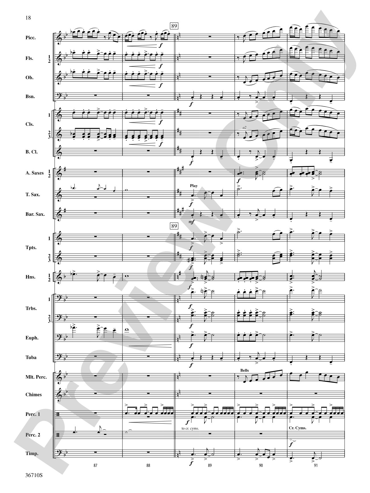 Invocation and Psalm: Concert Band Conductor Score & Parts