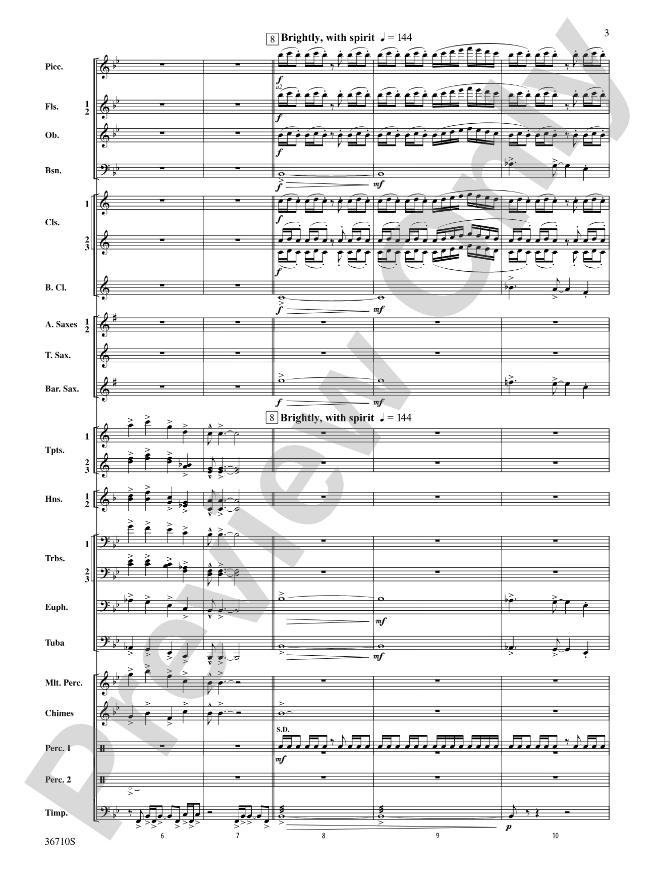 Invocation and Psalm: Concert Band Conductor Score & Parts