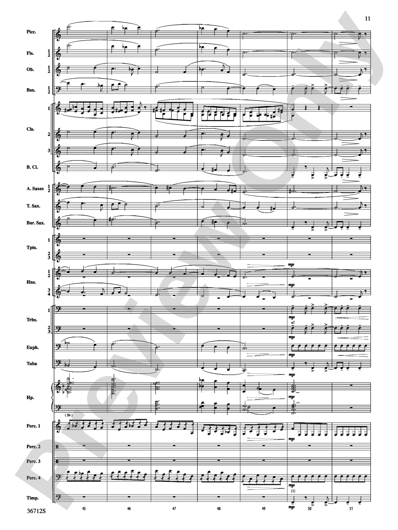 Gloria: Concert Band Conductor Score & Parts