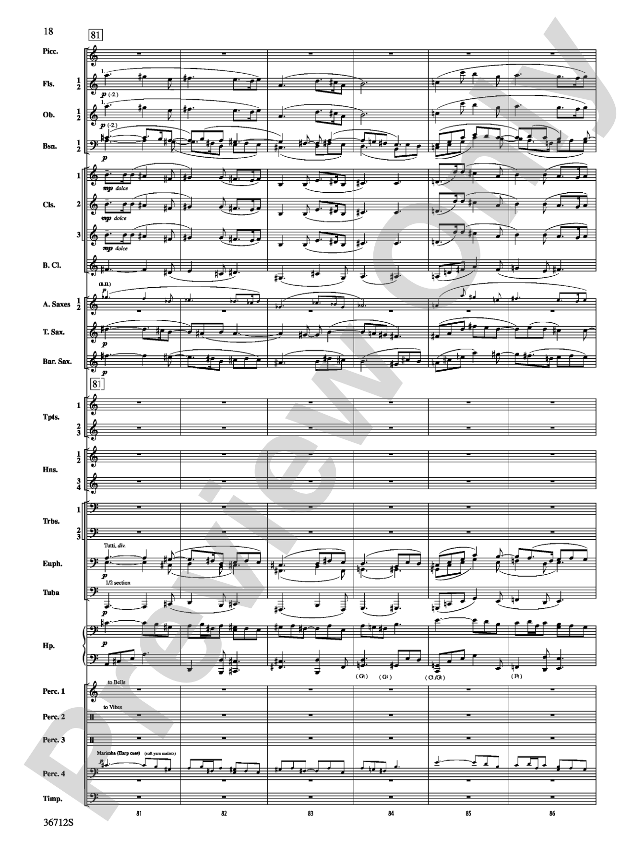 Gloria: Concert Band Conductor Score & Parts